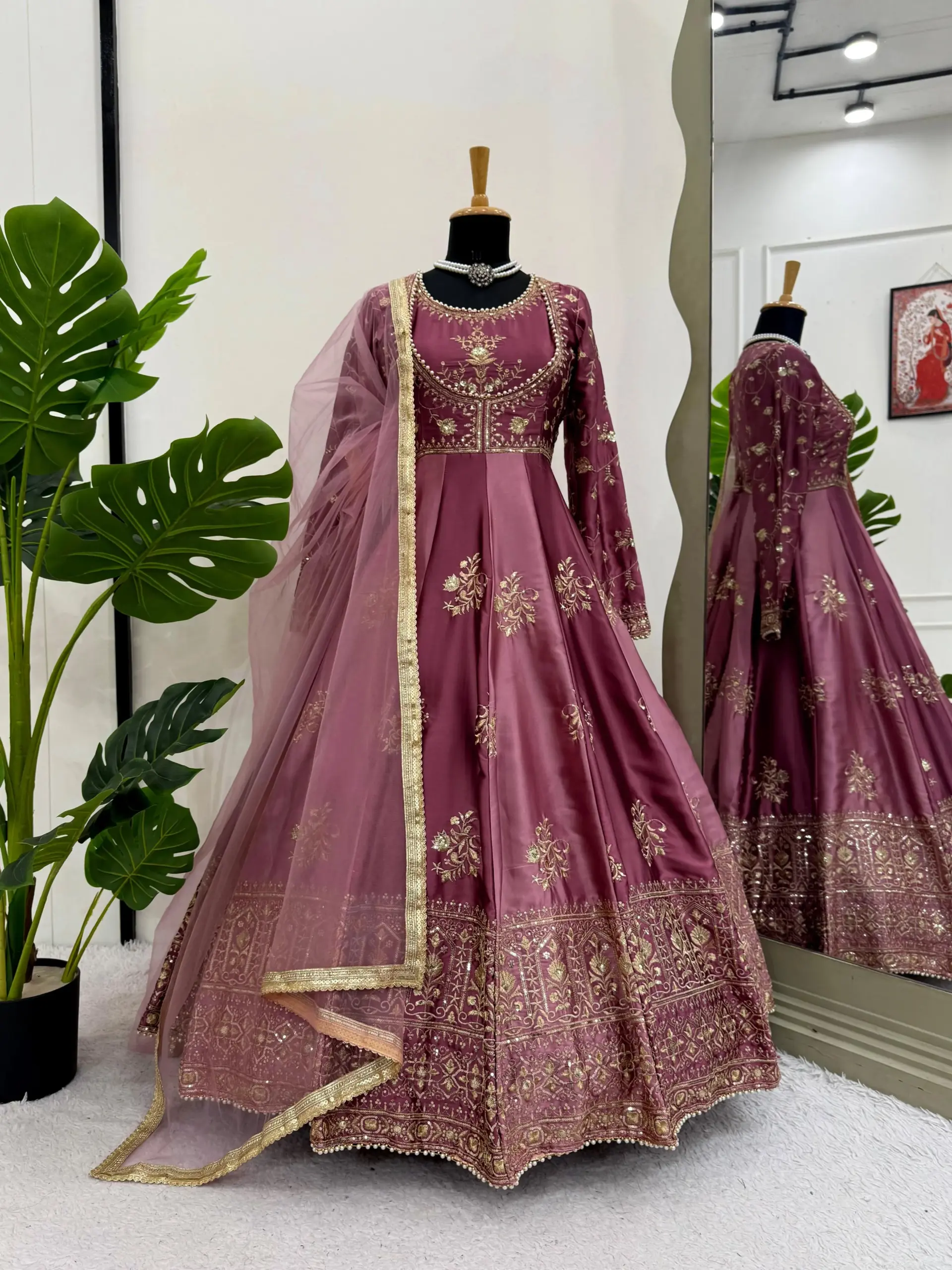 Bollywood Style Festive Anarkali Suit