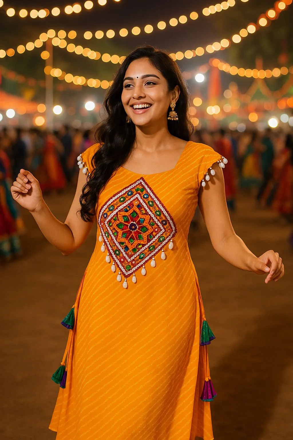 Fancy Navratri Kurti