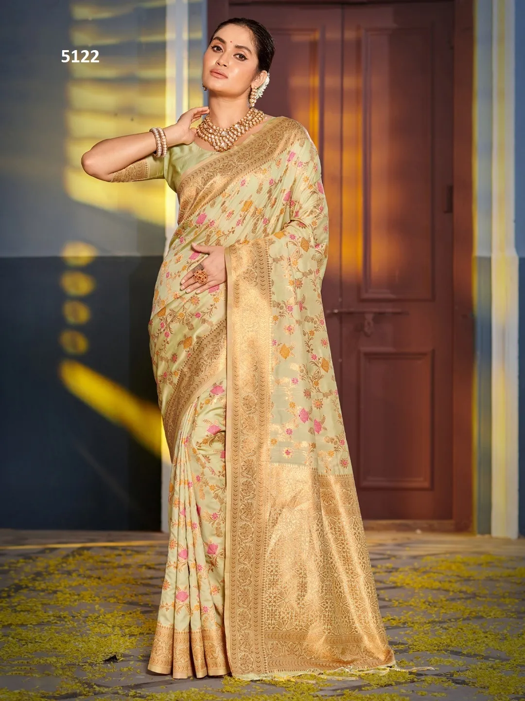Festive Wear Banarasi Silk Saree