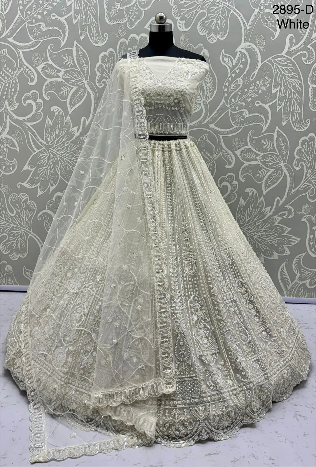 Handwork Bridal Lehenga Choli Design 2025