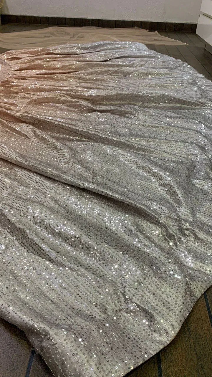 Most Beautiful Pearl Work Wedding Lehenga