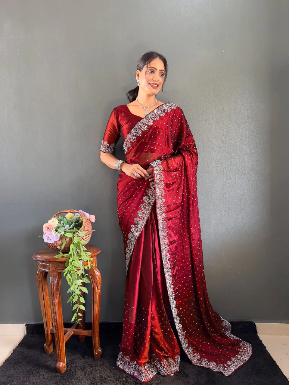 Ready To Wear Wedding Saree