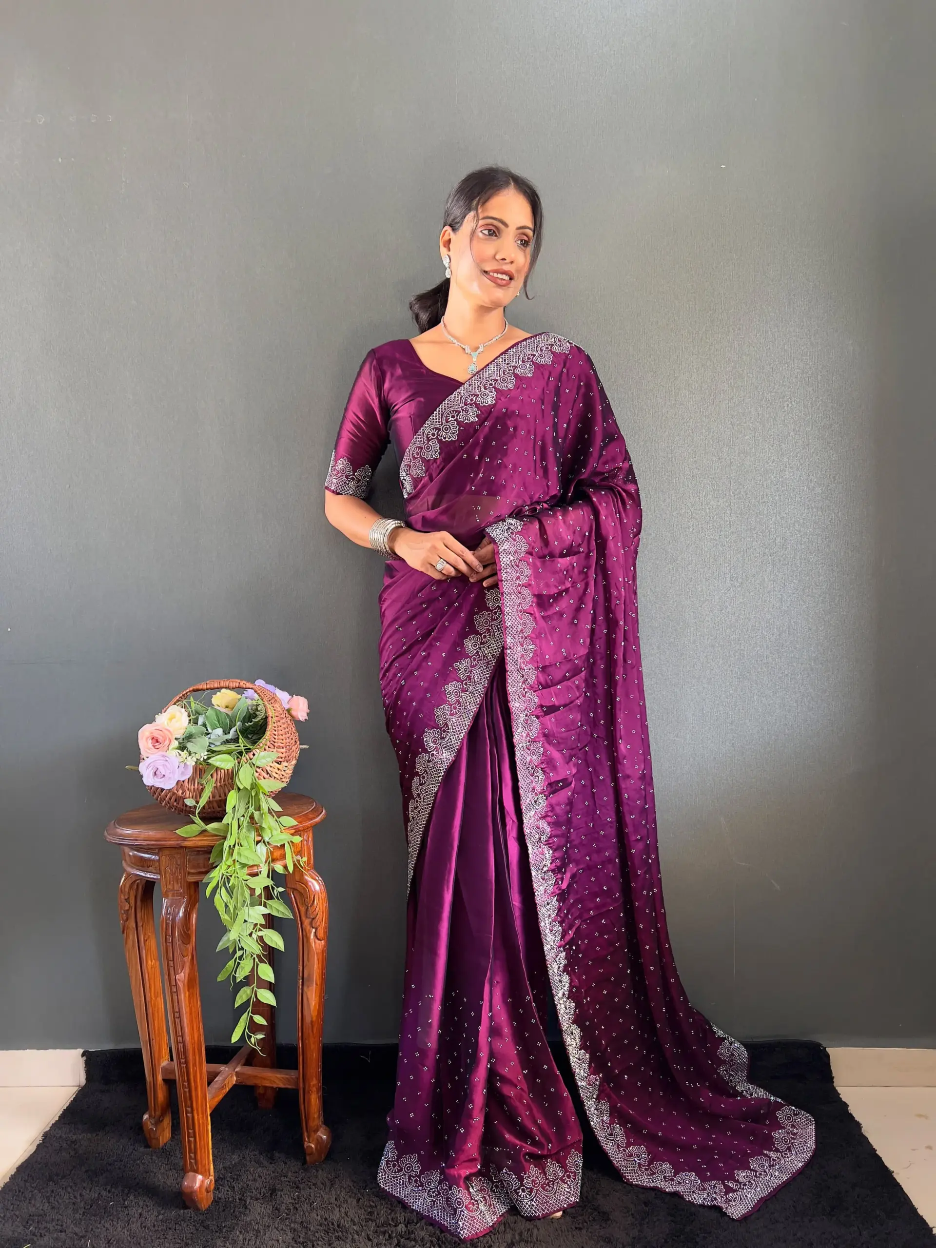 Ready To Wear Wedding Saree