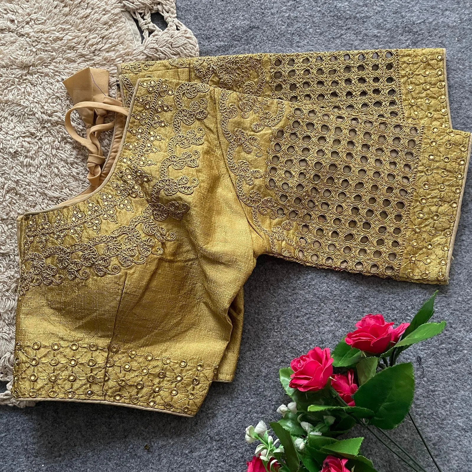 Silk Wedding Wear Blouse