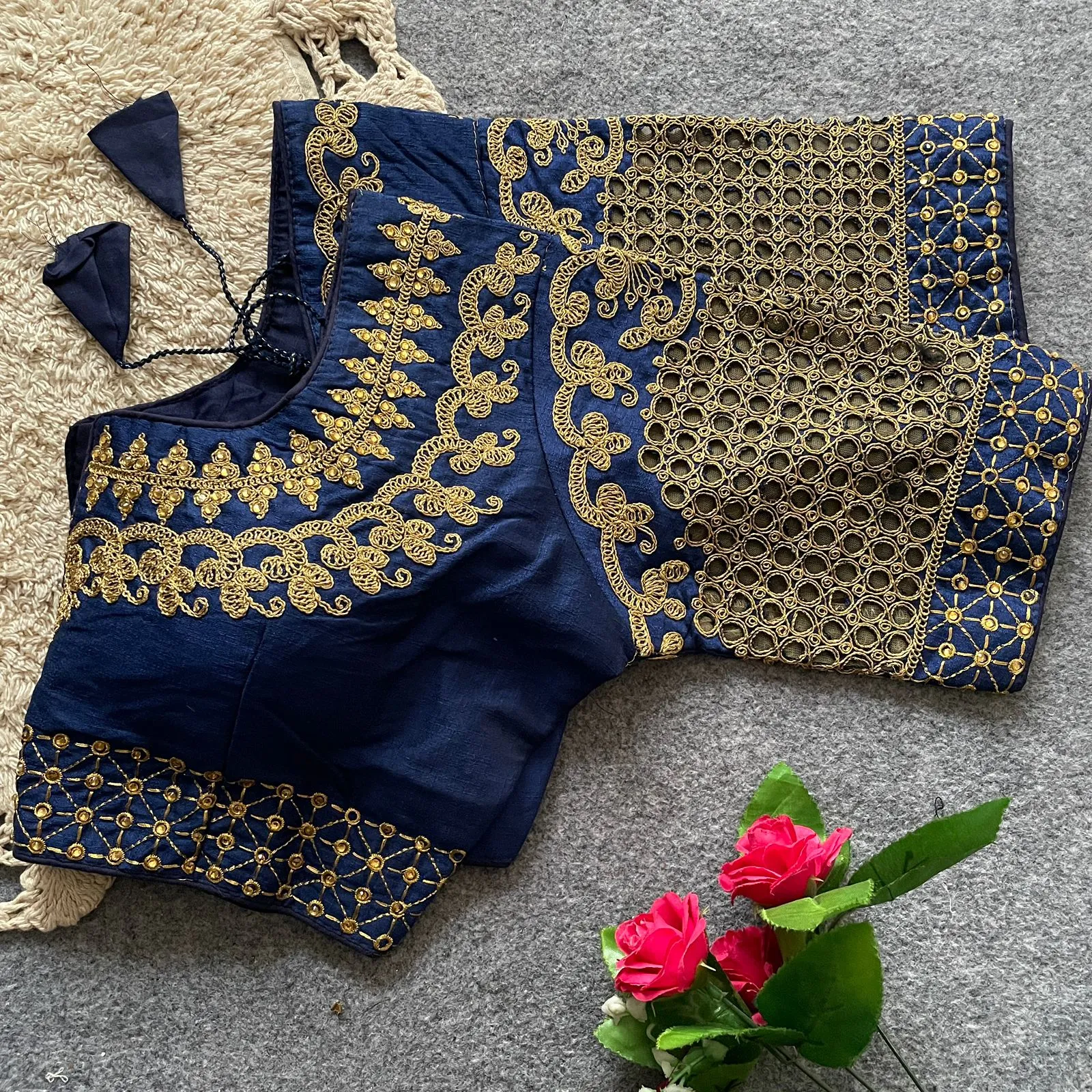 Silk Wedding Wear Blouse