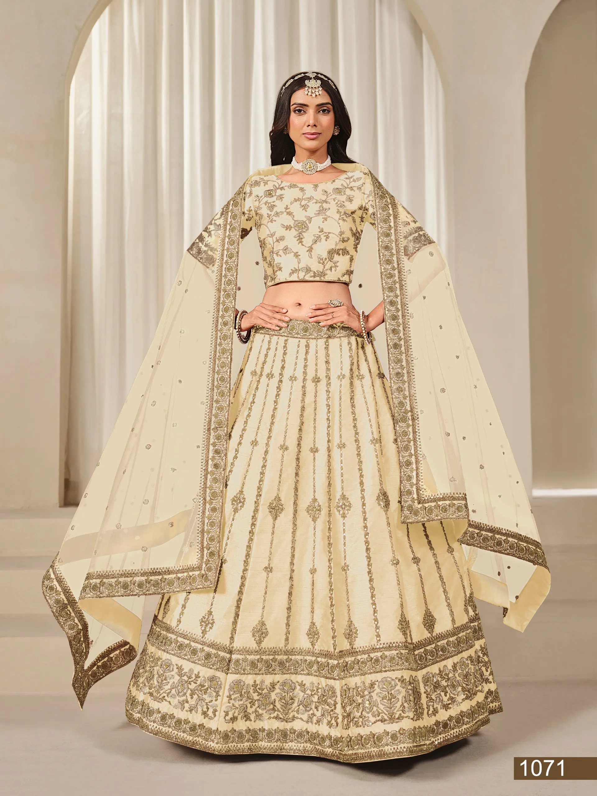 Art Silk Festive Wear Lehenga Choli