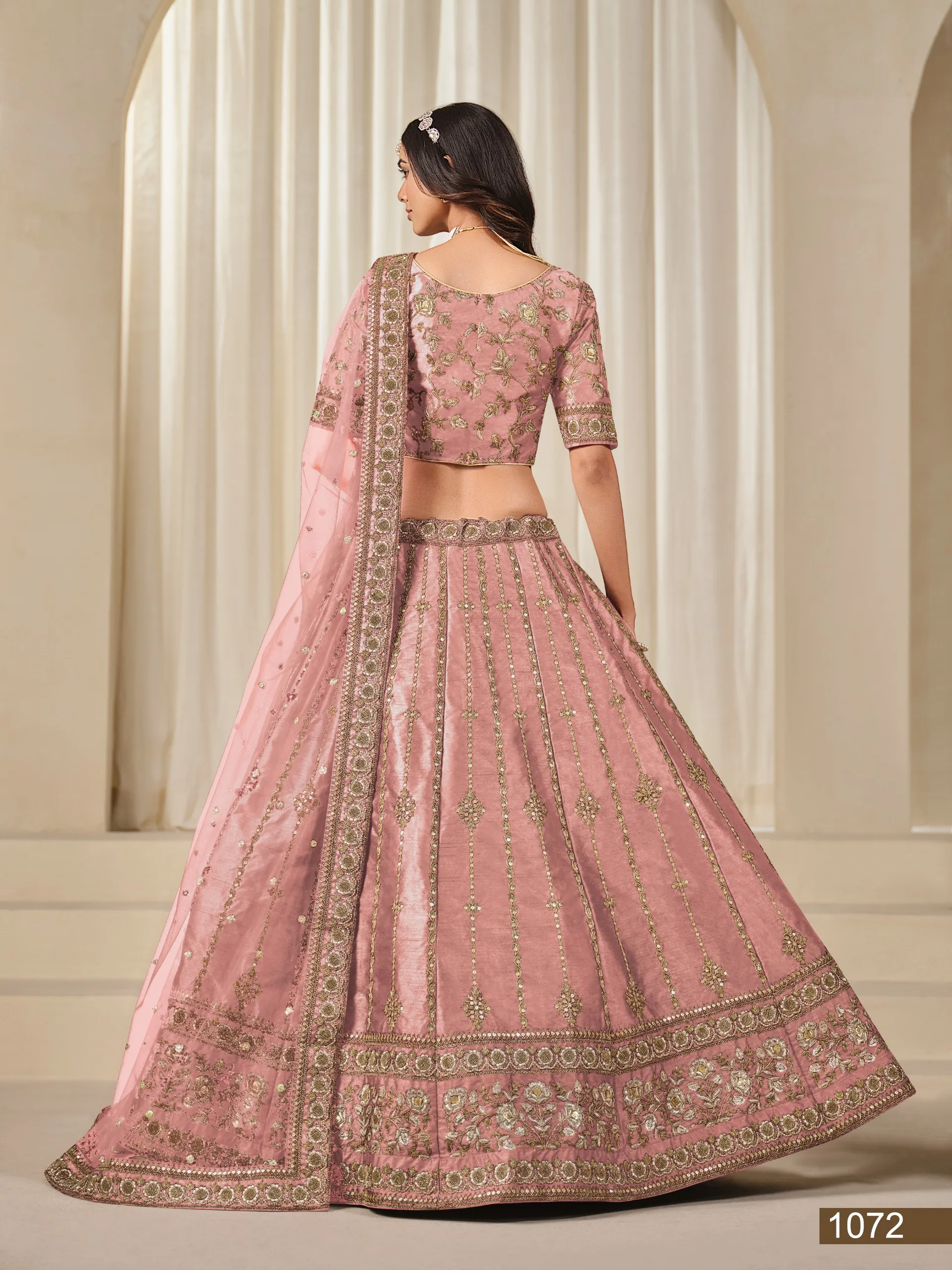 Art Silk Festive Wear Lehenga Choli