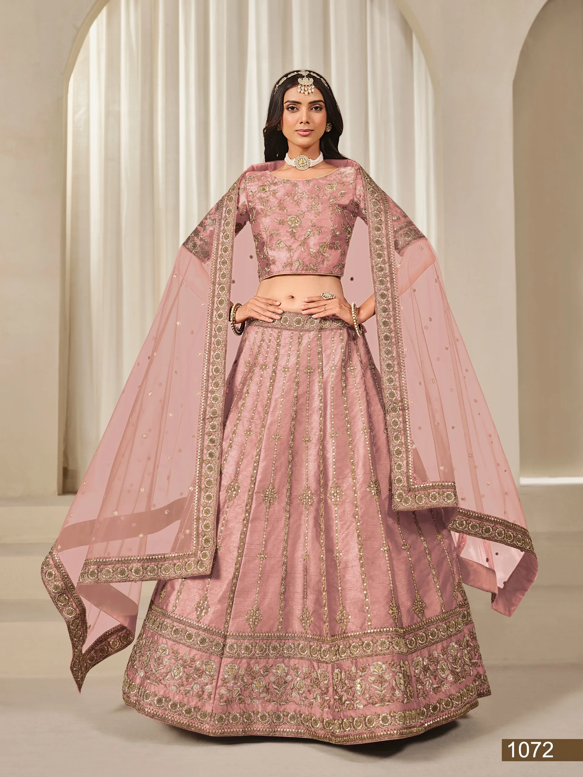 Art Silk Festive Wear Lehenga Choli