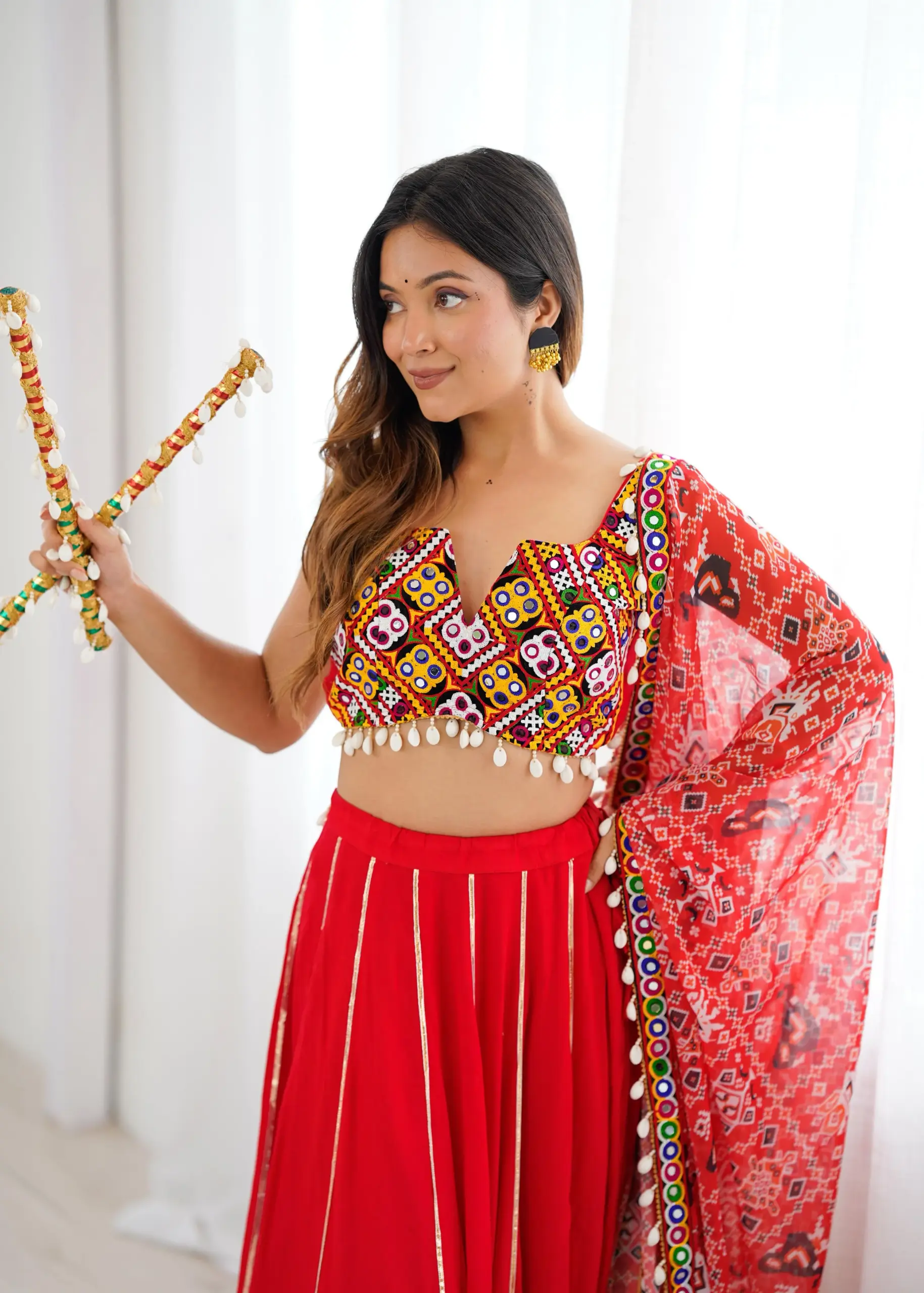 BackLess Navratri Chaniya Choli - Image 4