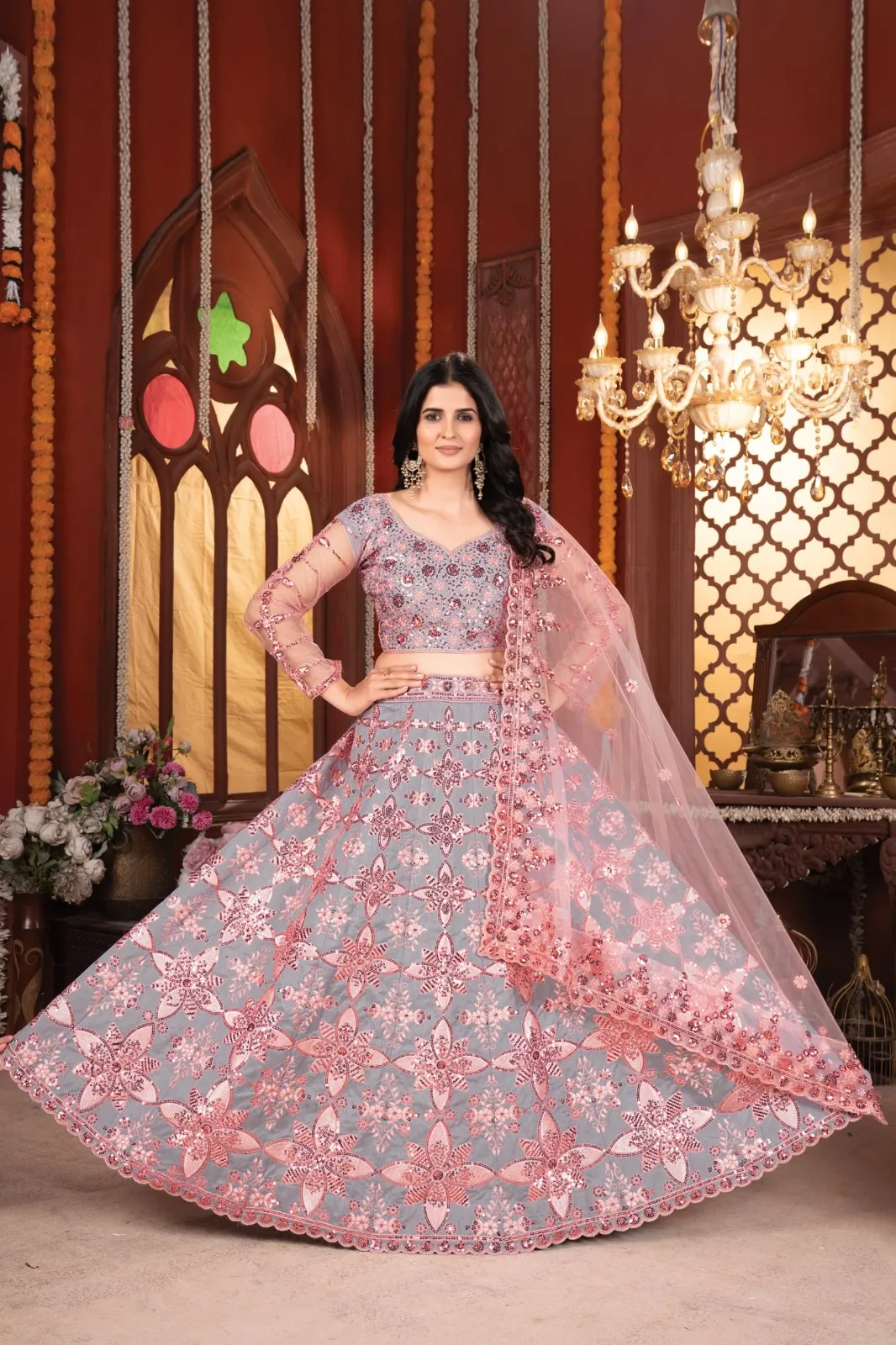 Bollywood Inspired Wedding lehenga Choli