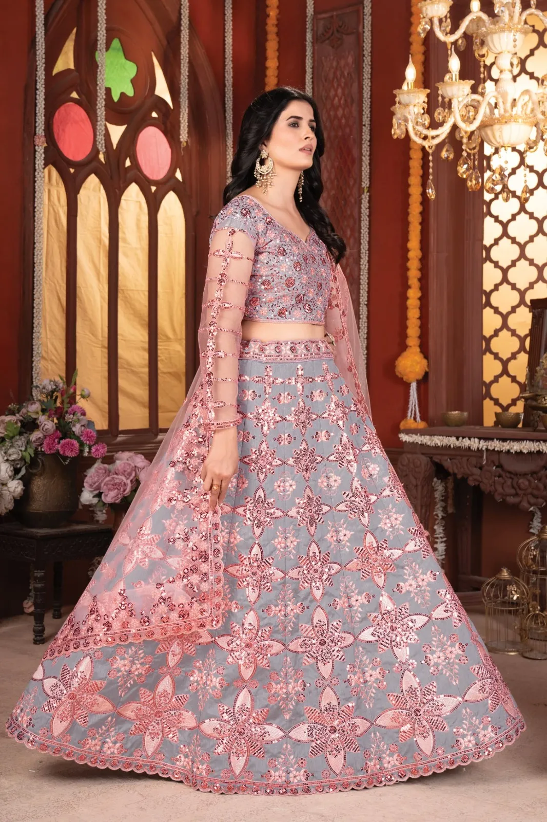 Bollywood Inspired Wedding lehenga Choli
