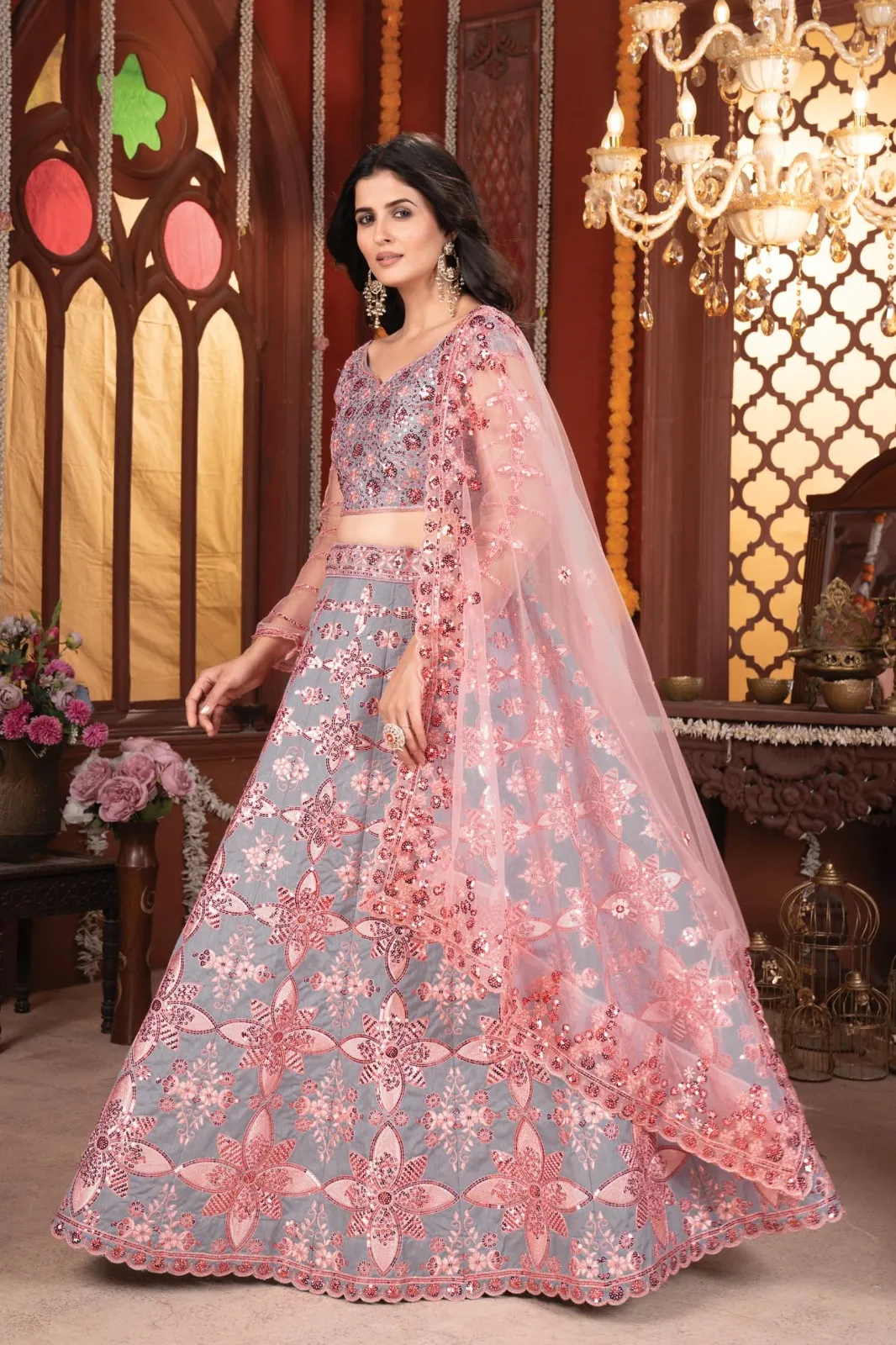 Bollywood Inspired Wedding lehenga Choli