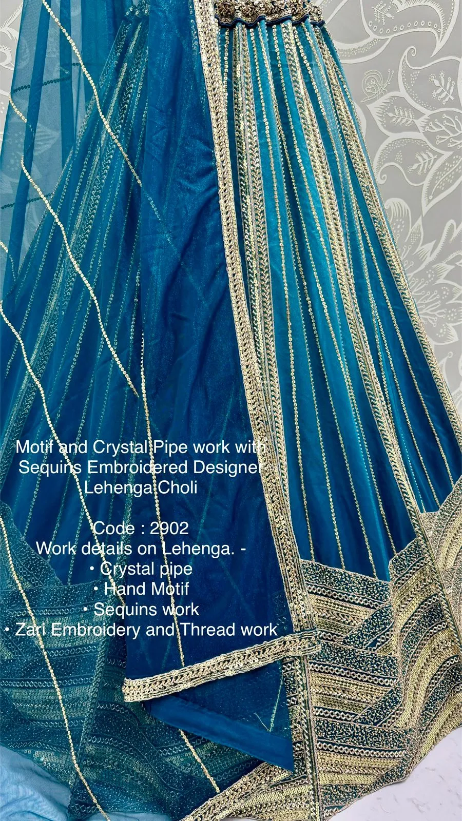 Bridal Net Lehenga Choli Designs