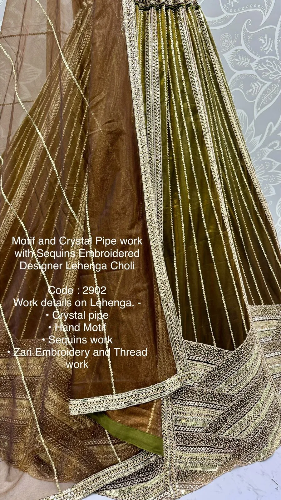 Bridal Net Lehenga Choli Designs