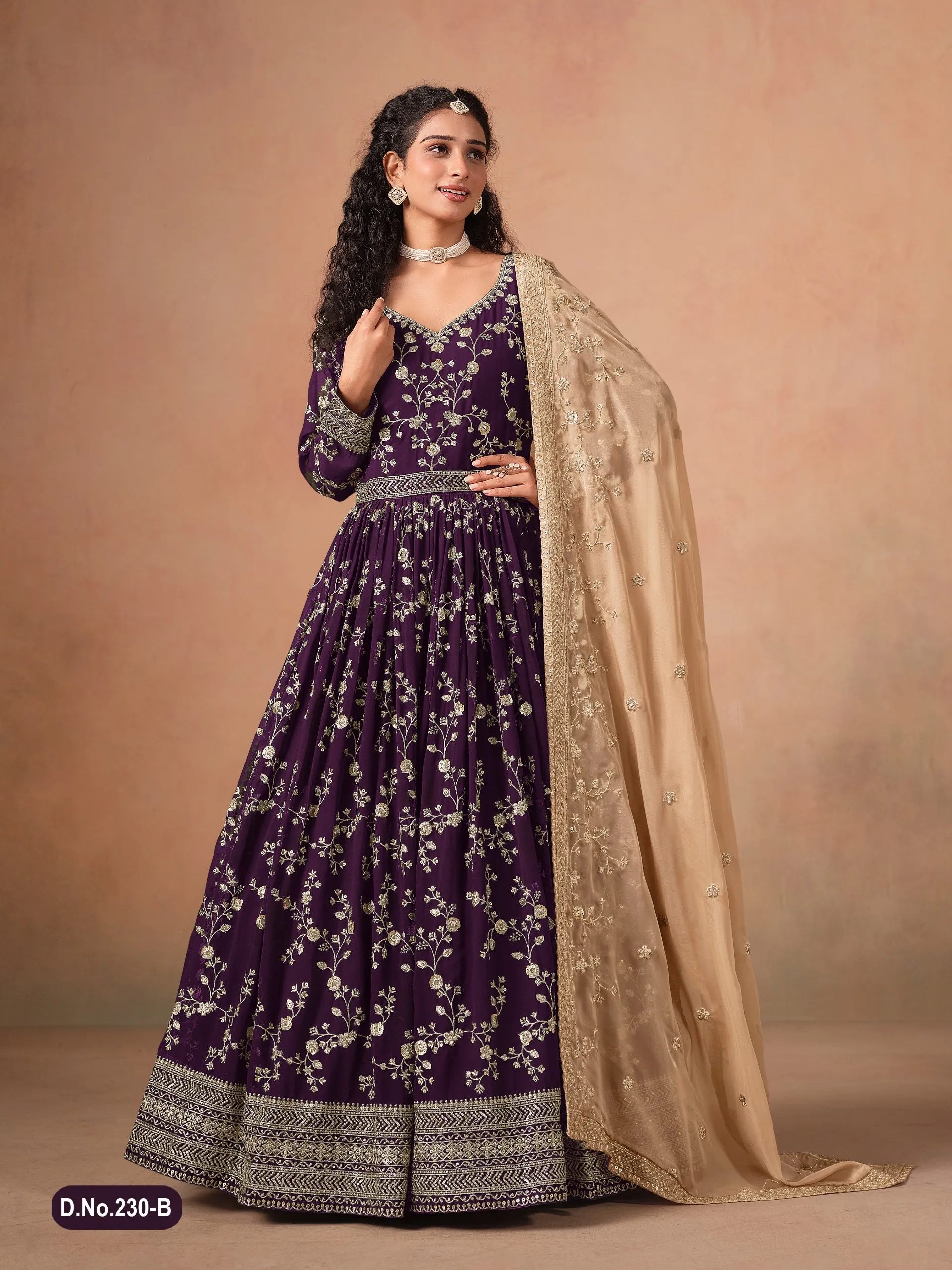 Brides Maid Anarkali Suit 2025