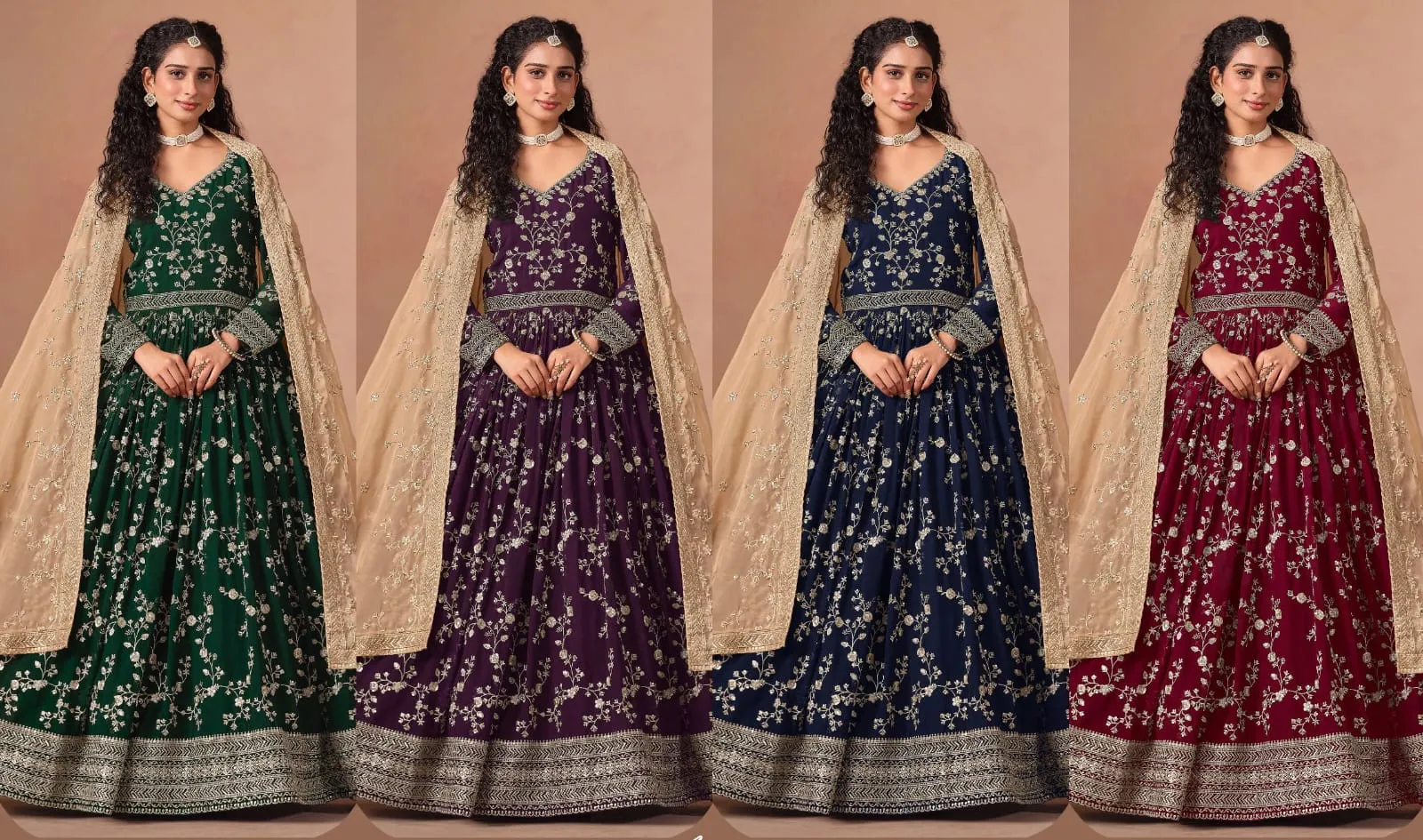Brides Maid Anarkali Suit 2025