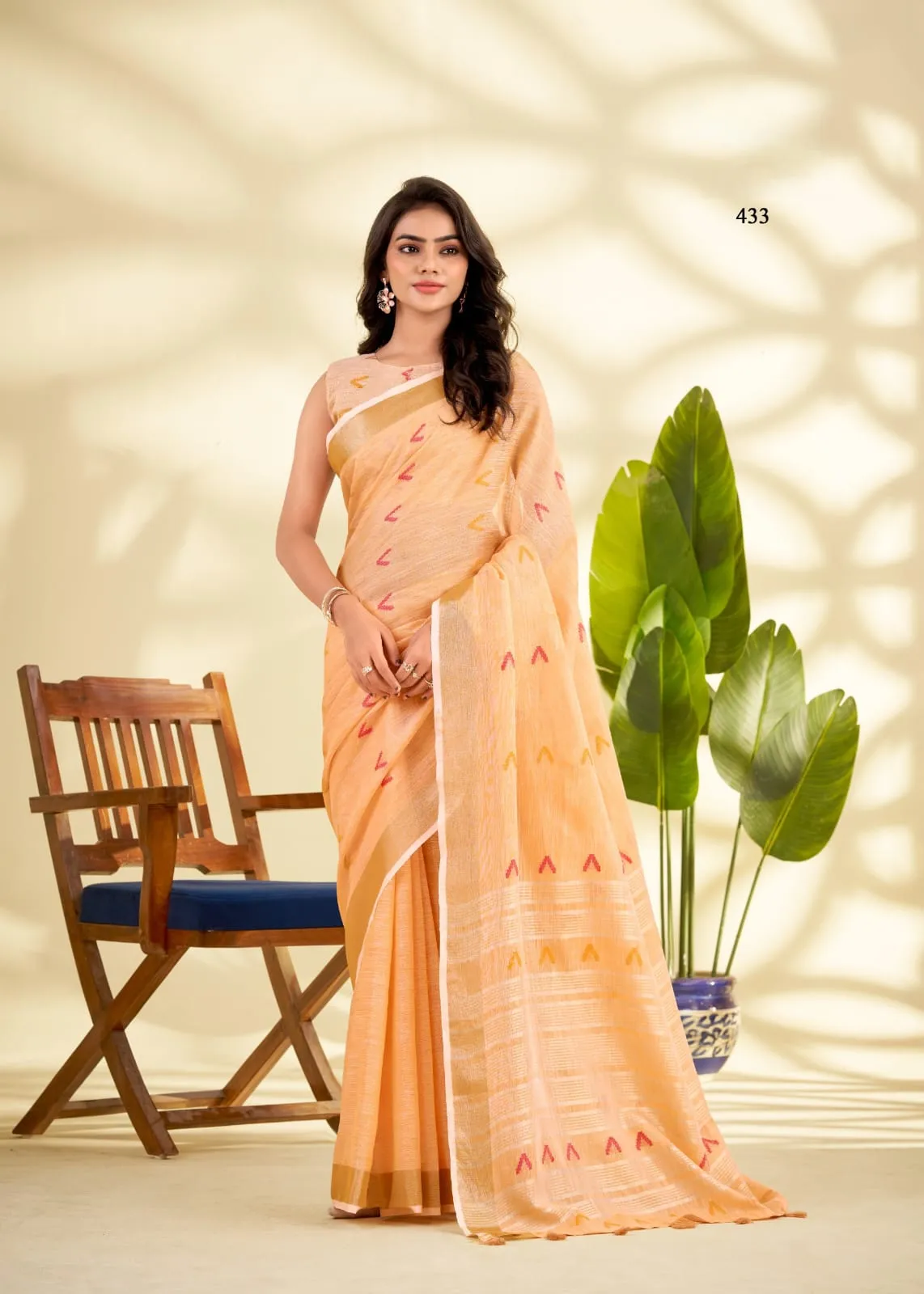 Buy Linen Sarees Online
