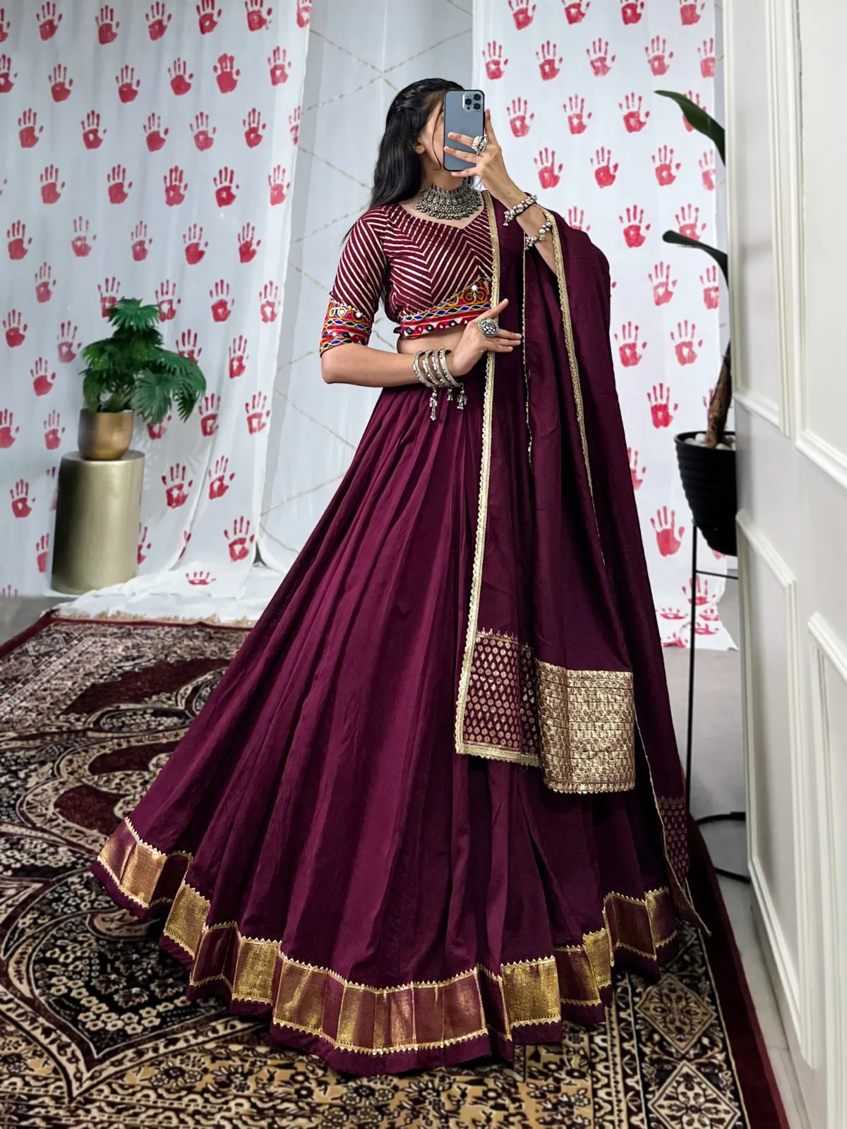 Buy Purple Color Chaniya Choli