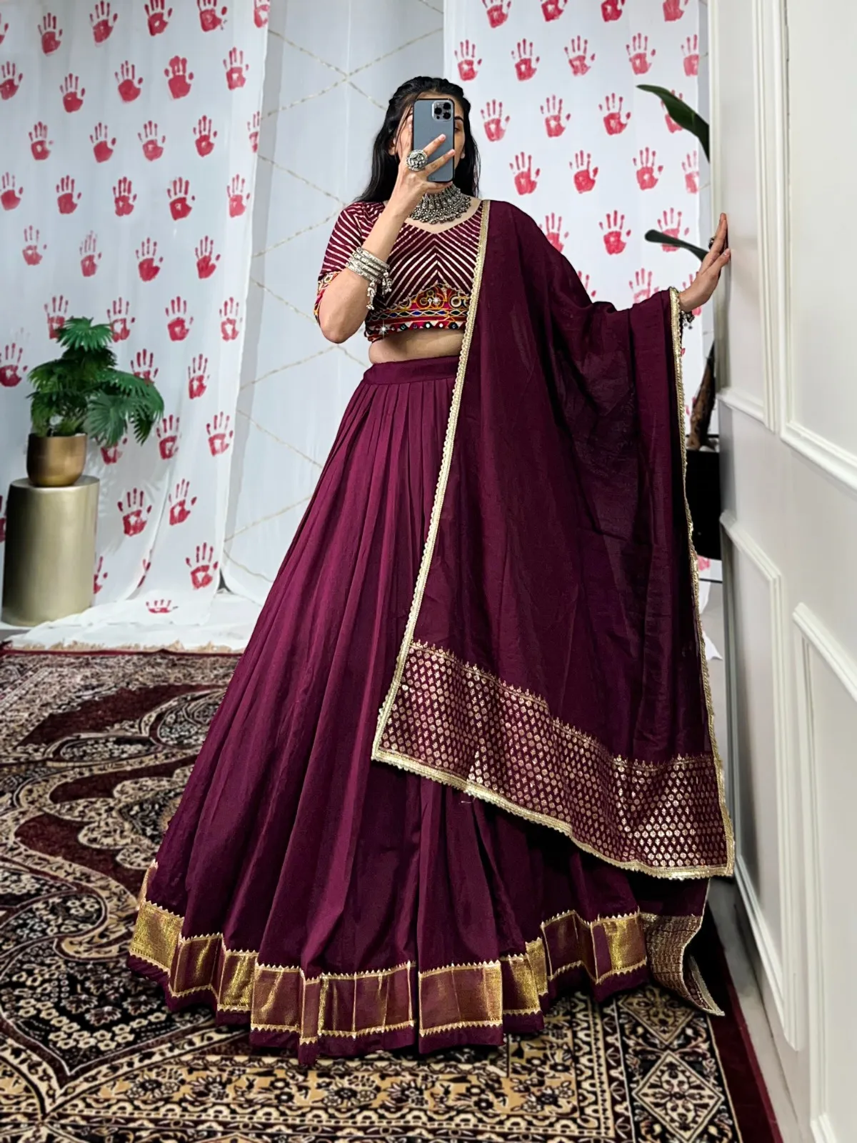 Buy Purple Color Chaniya Choli