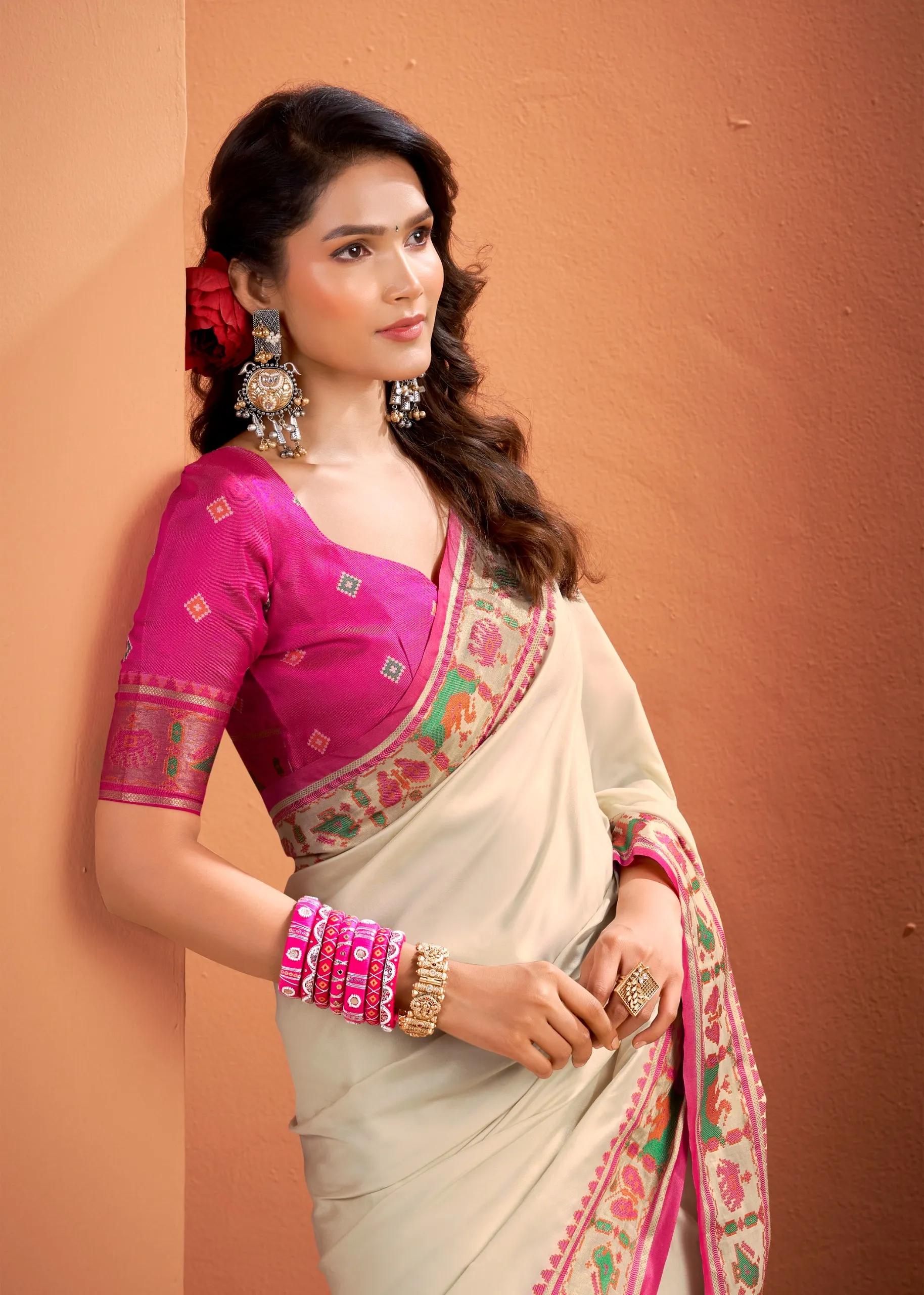 Diwali Pooja Special Patola Sarees