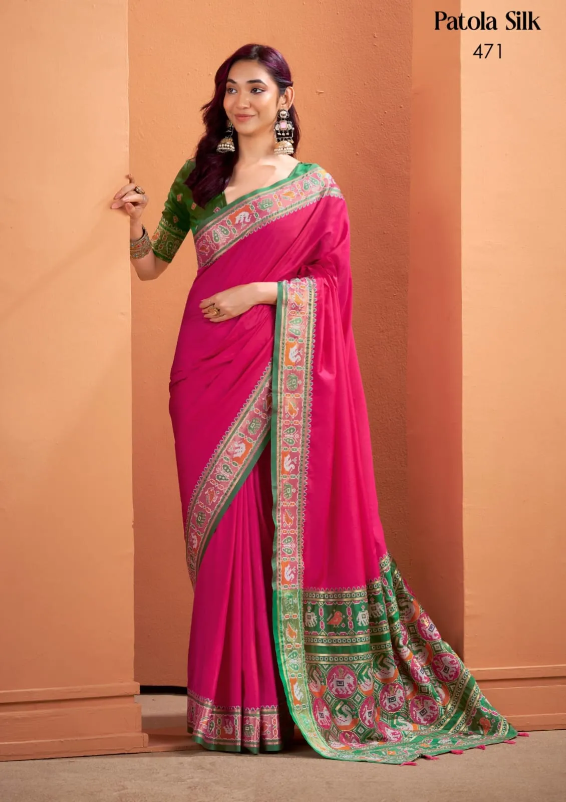 Diwali Pooja Special Patola Sarees