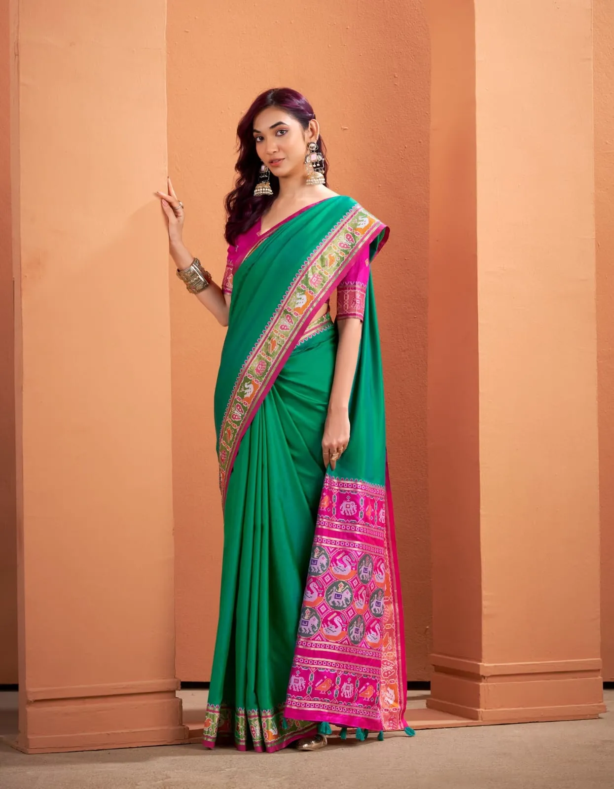 Diwali Pooja Special Patola Sarees