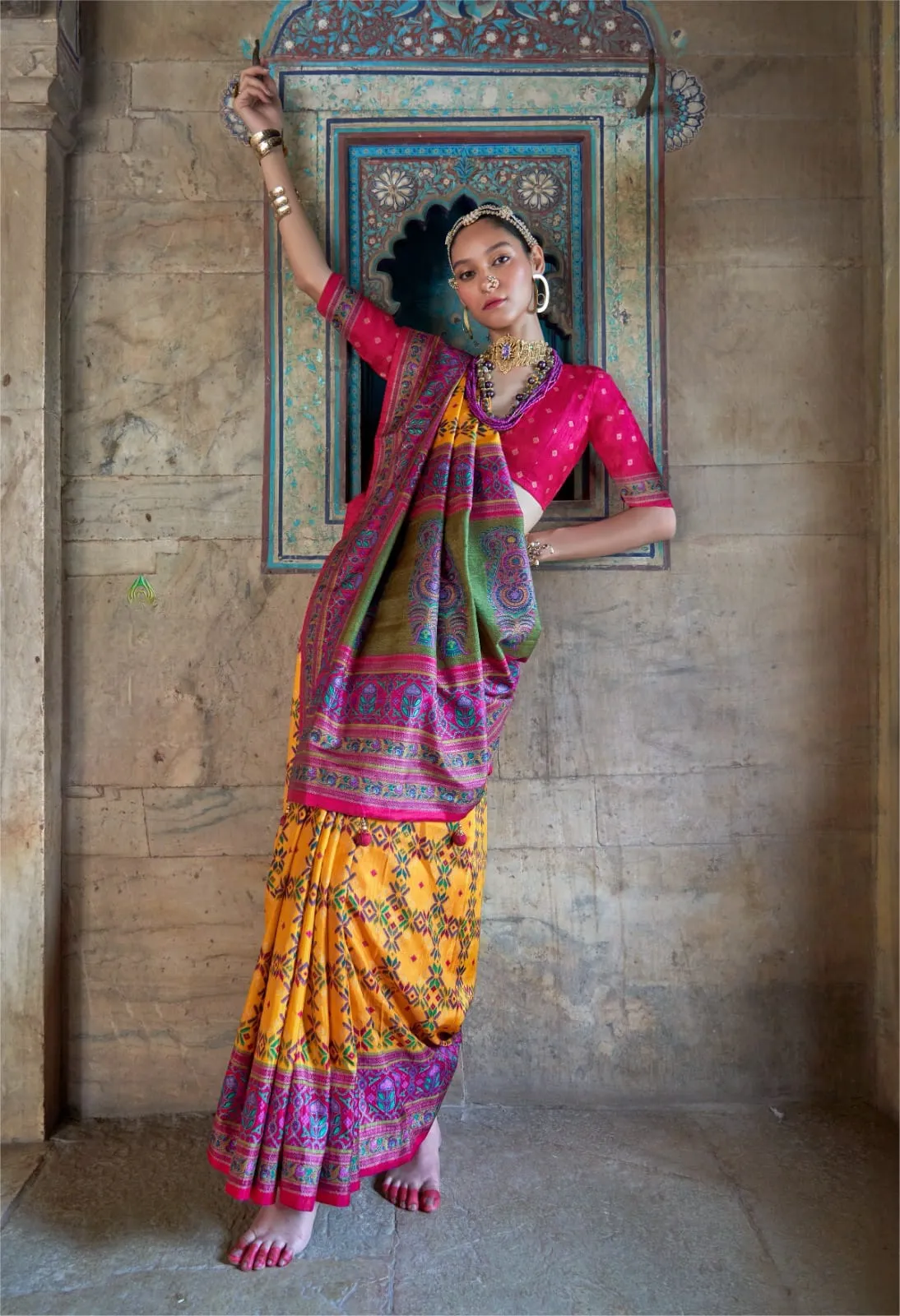 Diwali Special Luxury Printed Saree