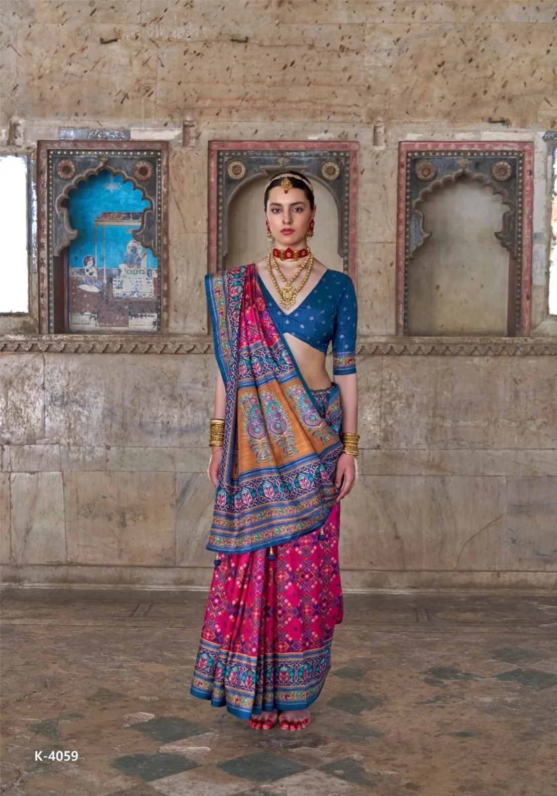 Diwali Special Luxury Printed Saree