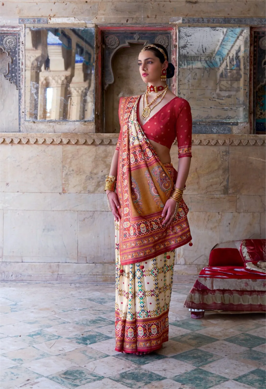 Diwali Special Luxury Printed Saree