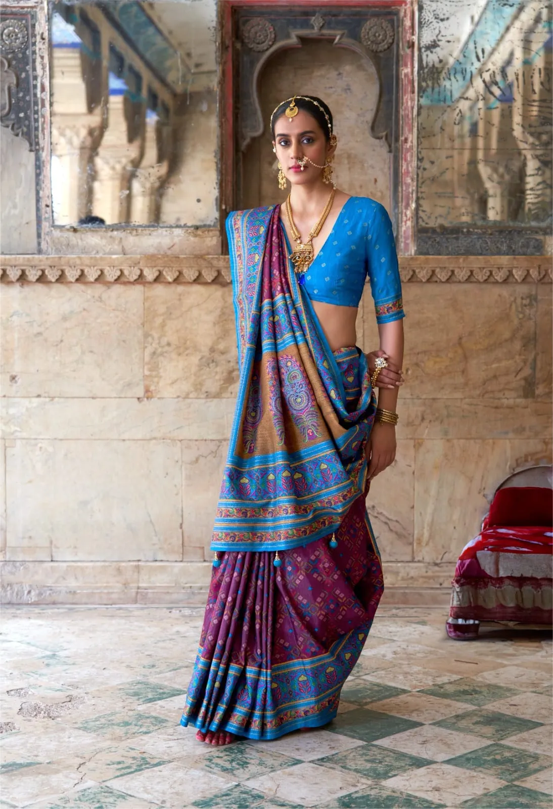 Diwali Special Luxury Printed Saree