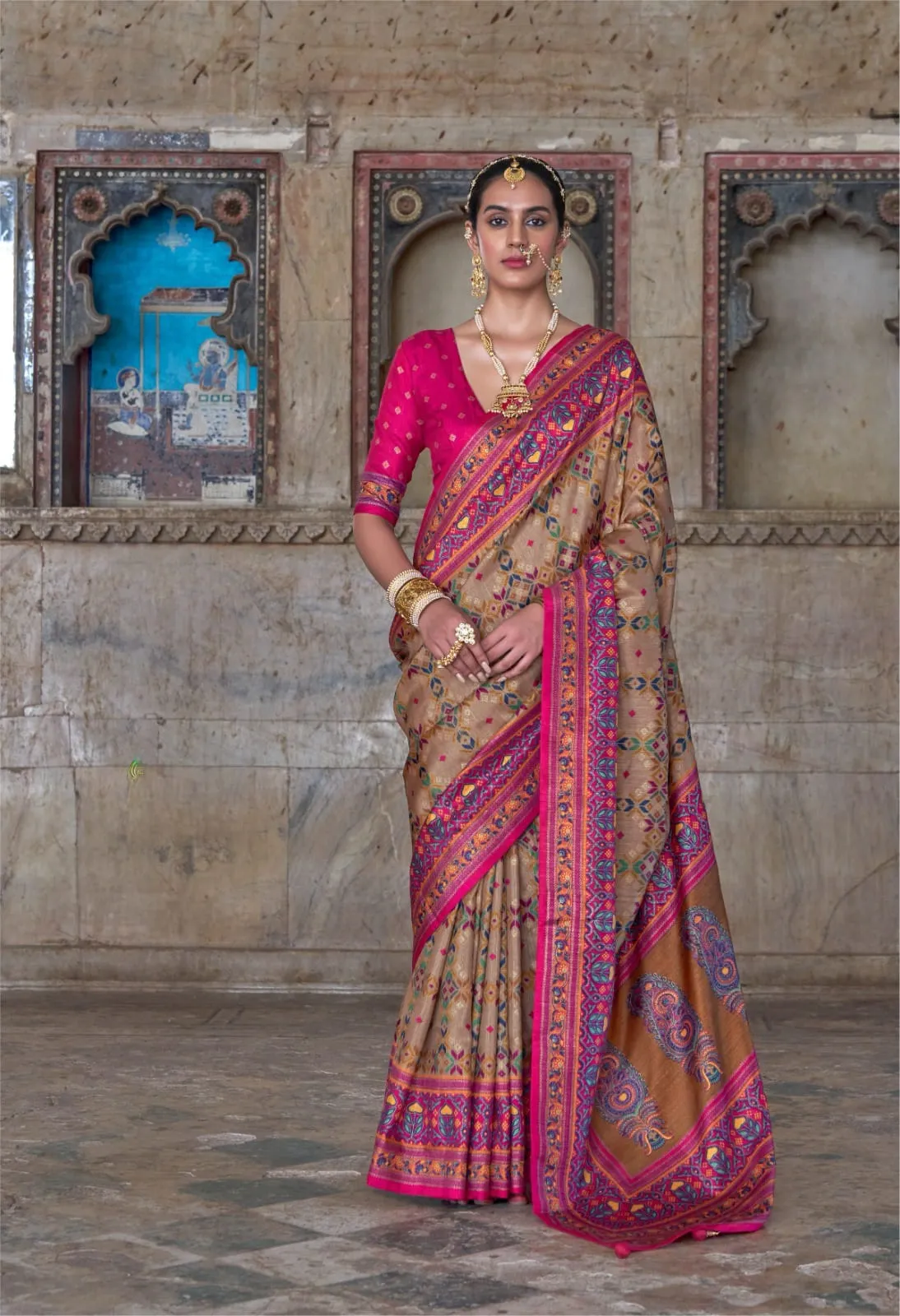 Diwali Special Luxury Printed Saree