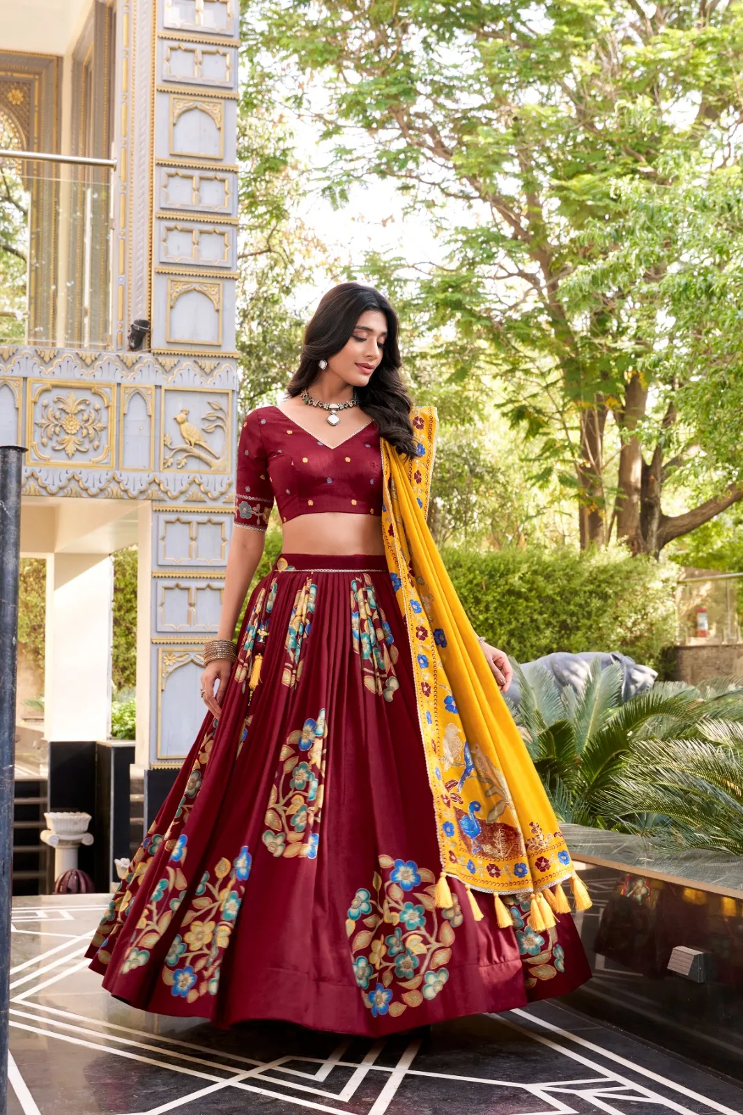 Diwali Wear Printed Lehenga Choli