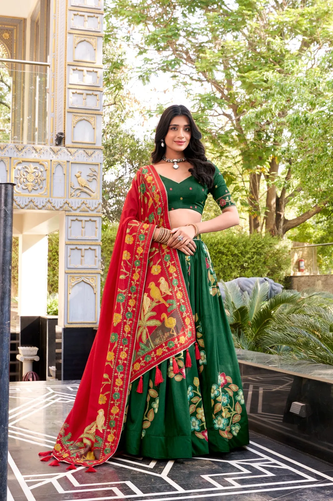 Diwali Wear Printed Lehenga Choli