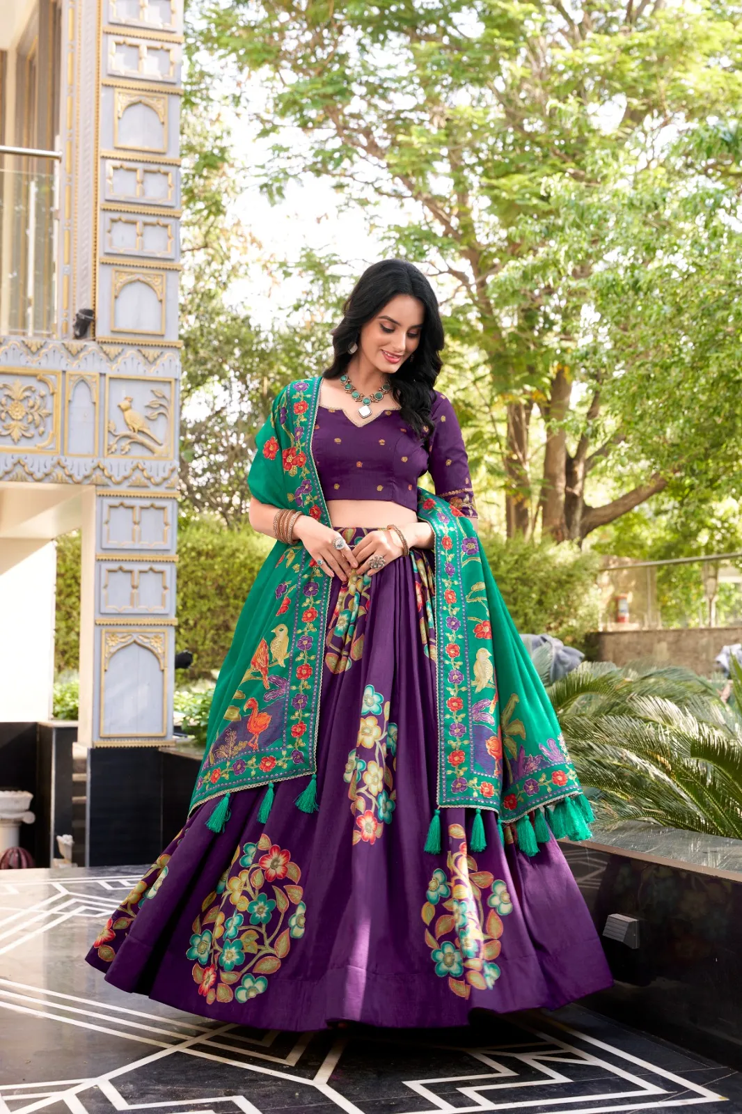Diwali Wear Printed Lehenga Choli