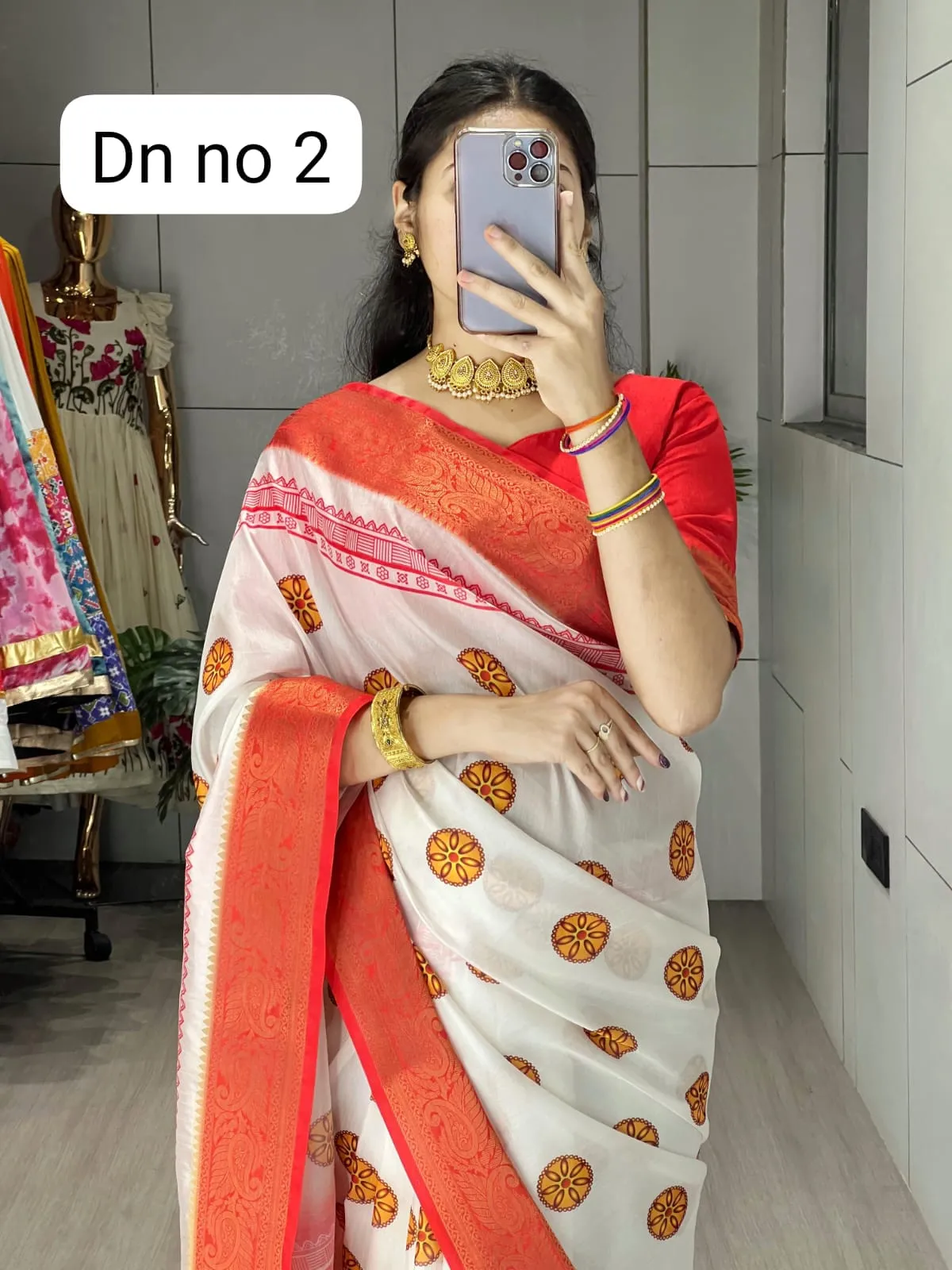 Durga Pooja Saree Design 2025