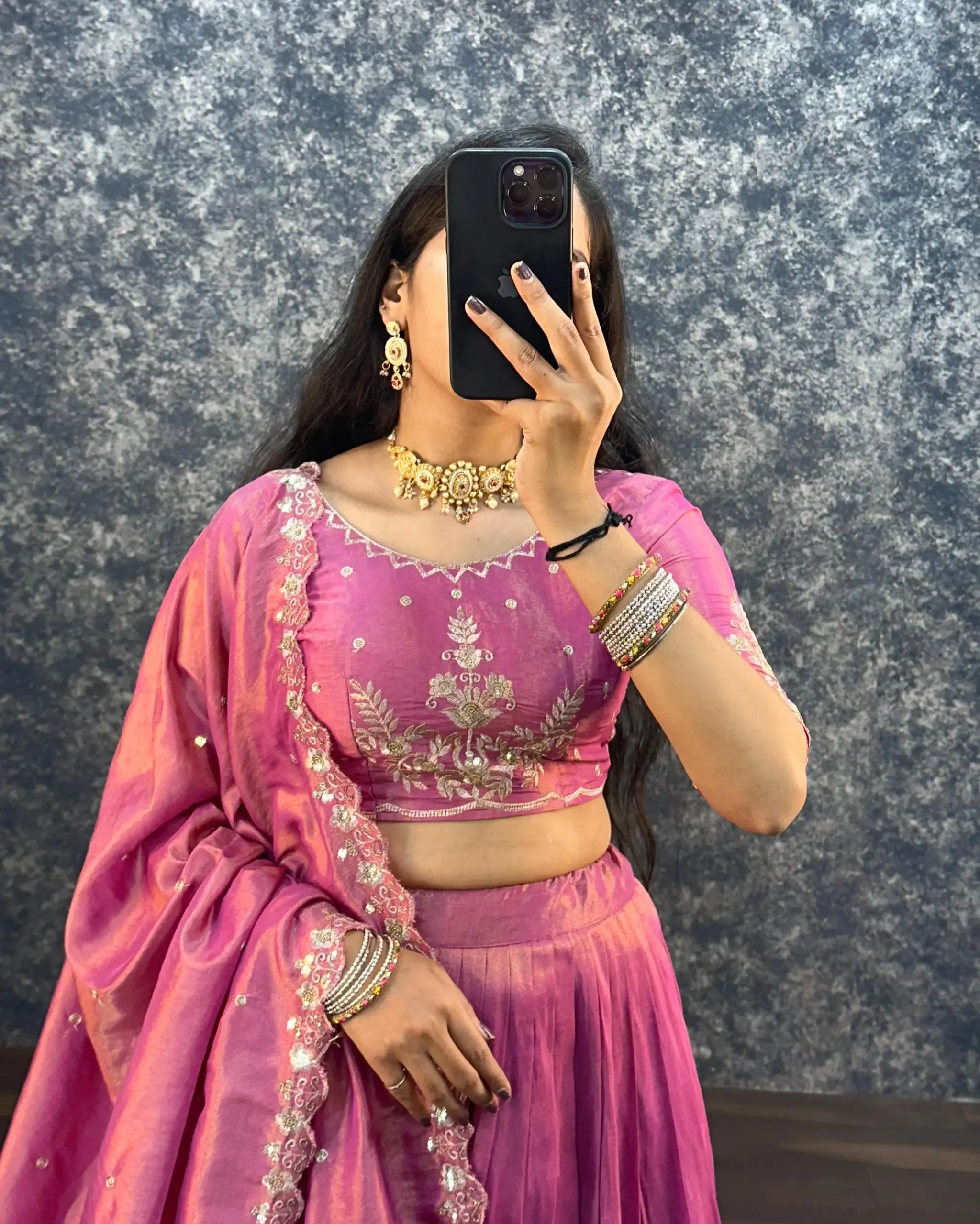 Durga Pooja Special Lehenga Choli