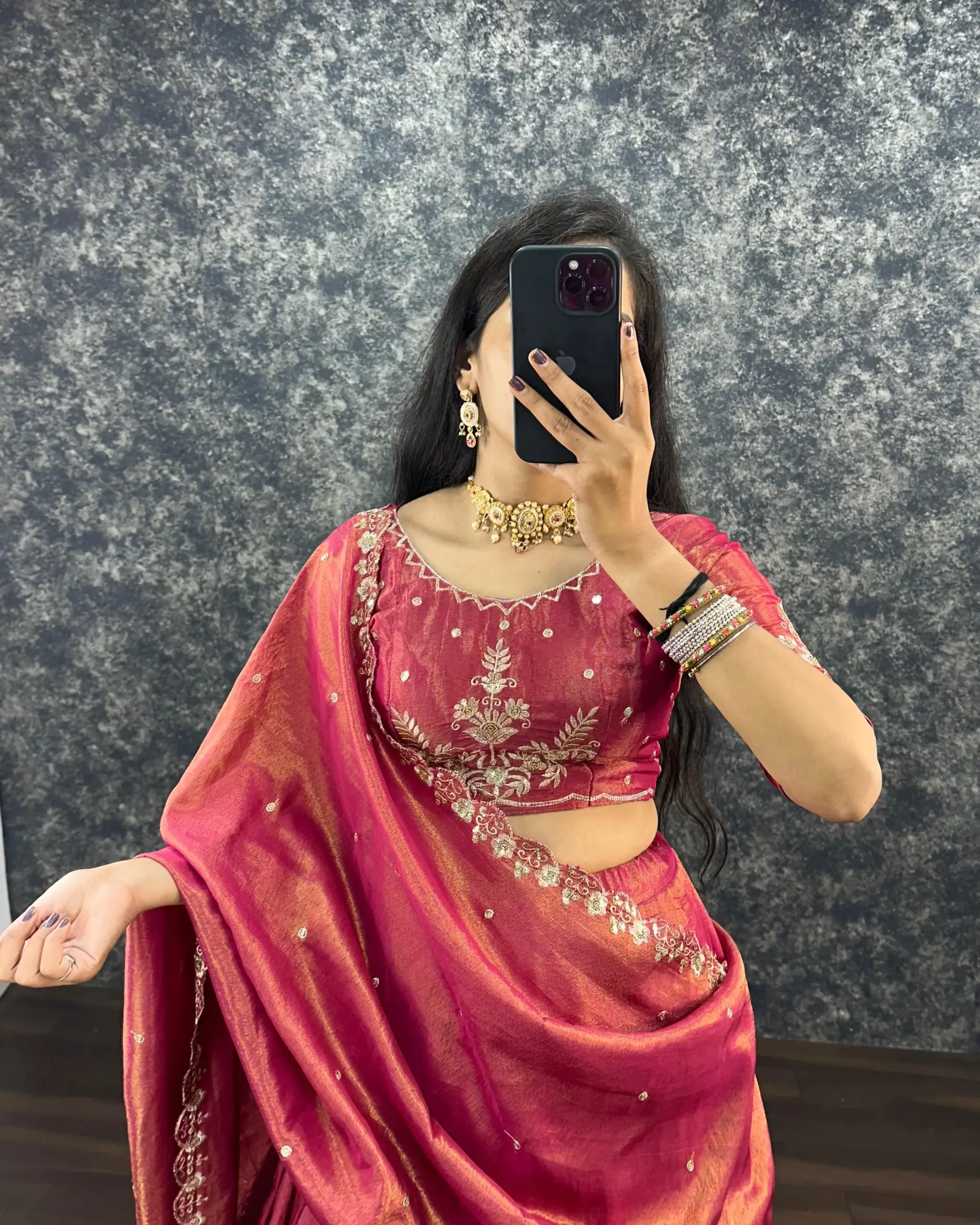 Durga Pooja Special Lehenga Choli