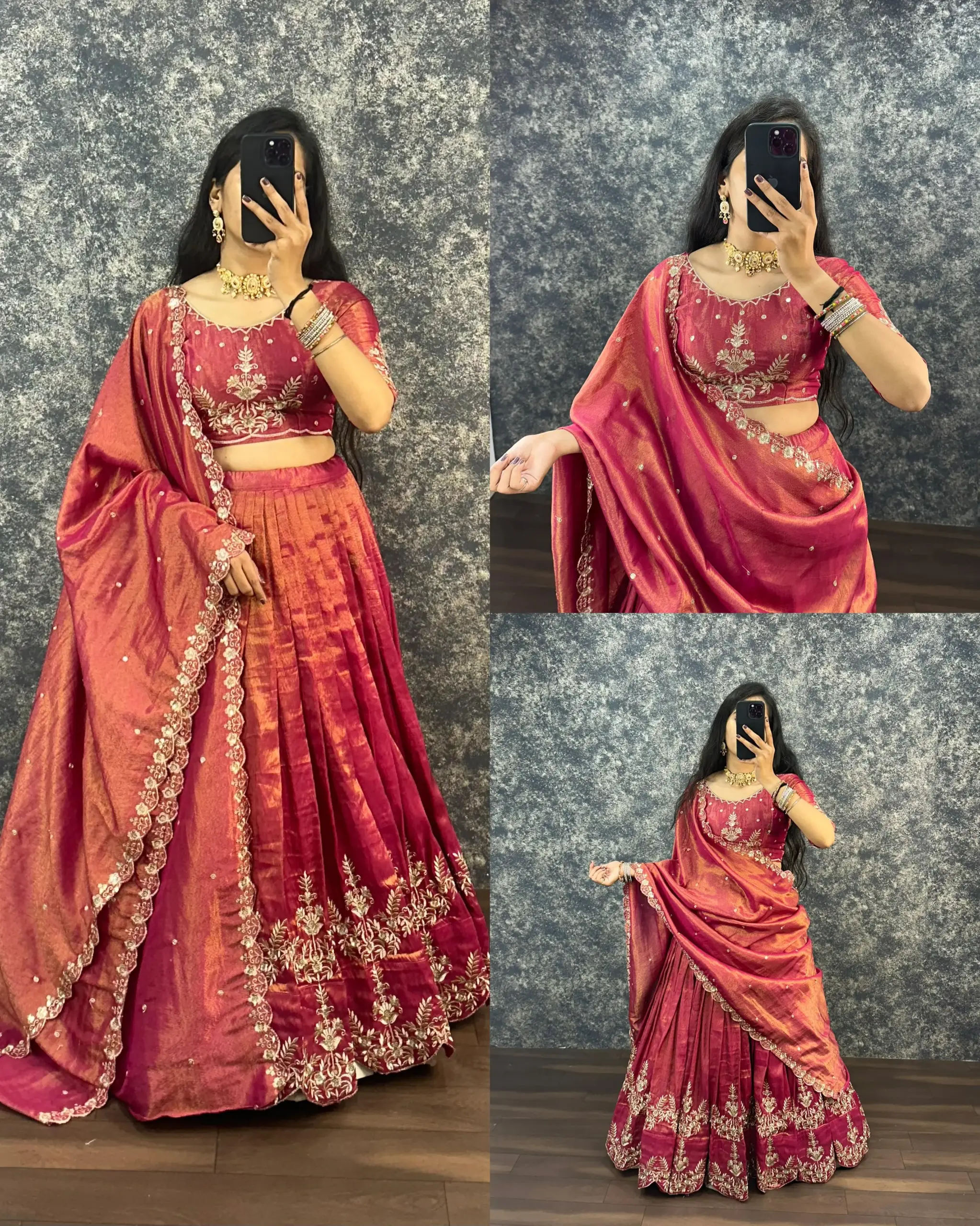 Durga Pooja Special Lehenga Choli