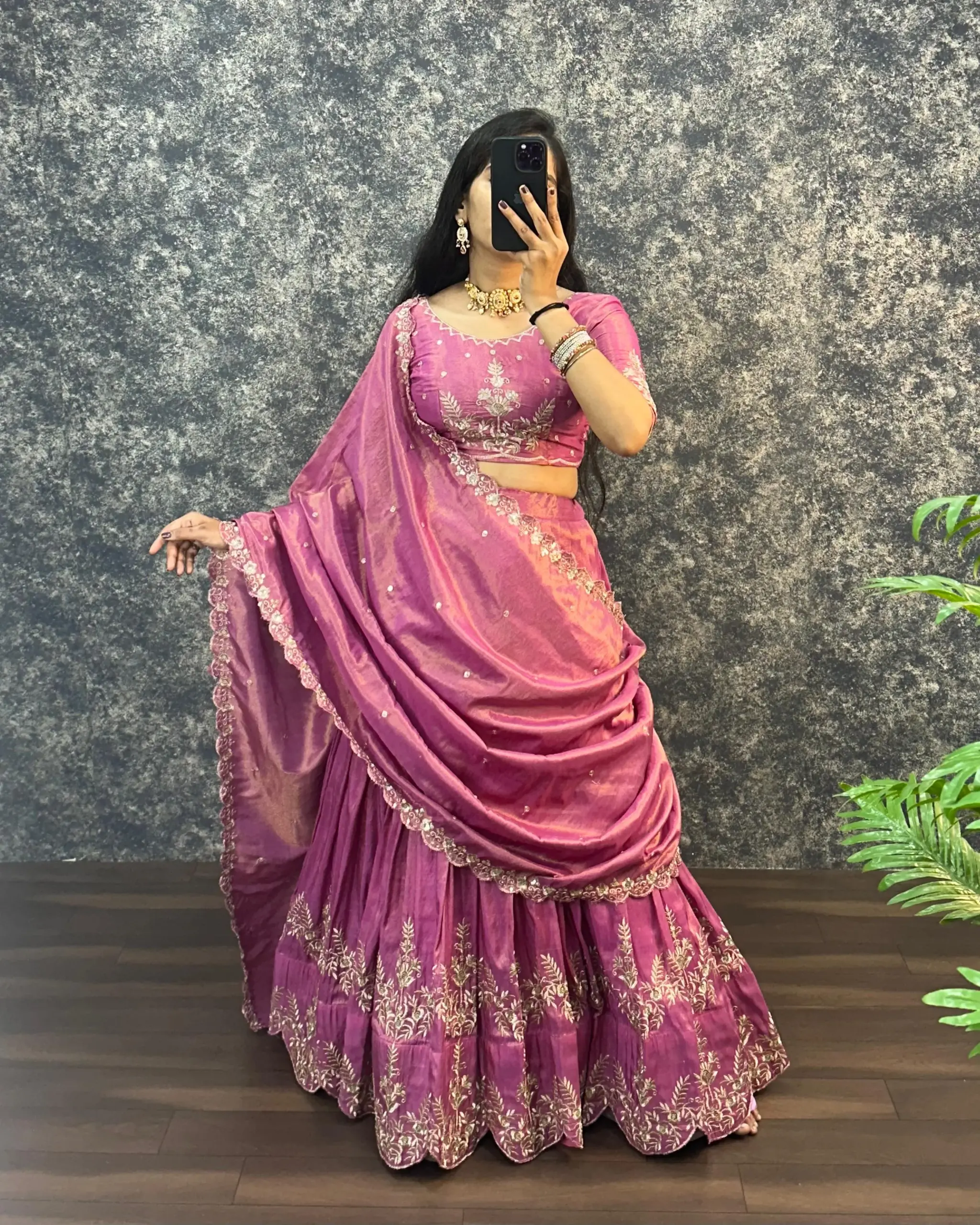 Durga Pooja Special Lehenga Choli