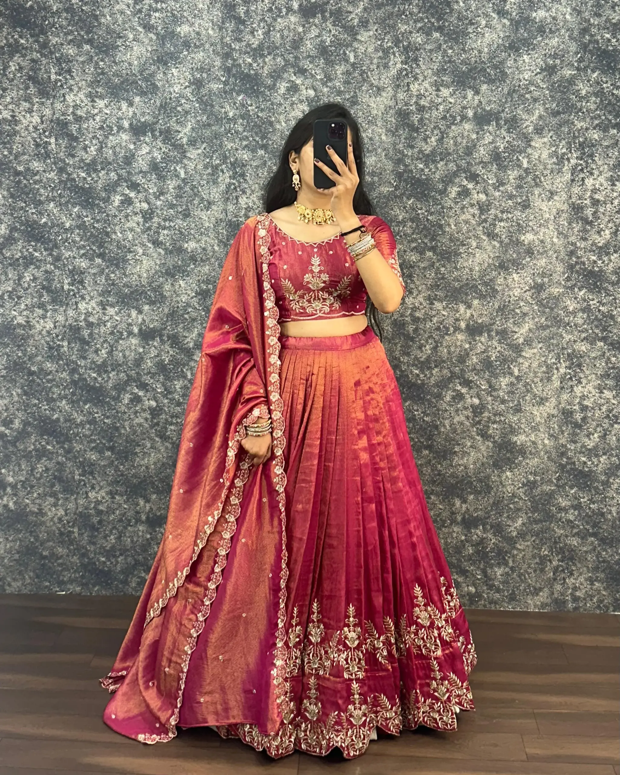 Durga Pooja Special Lehenga Choli