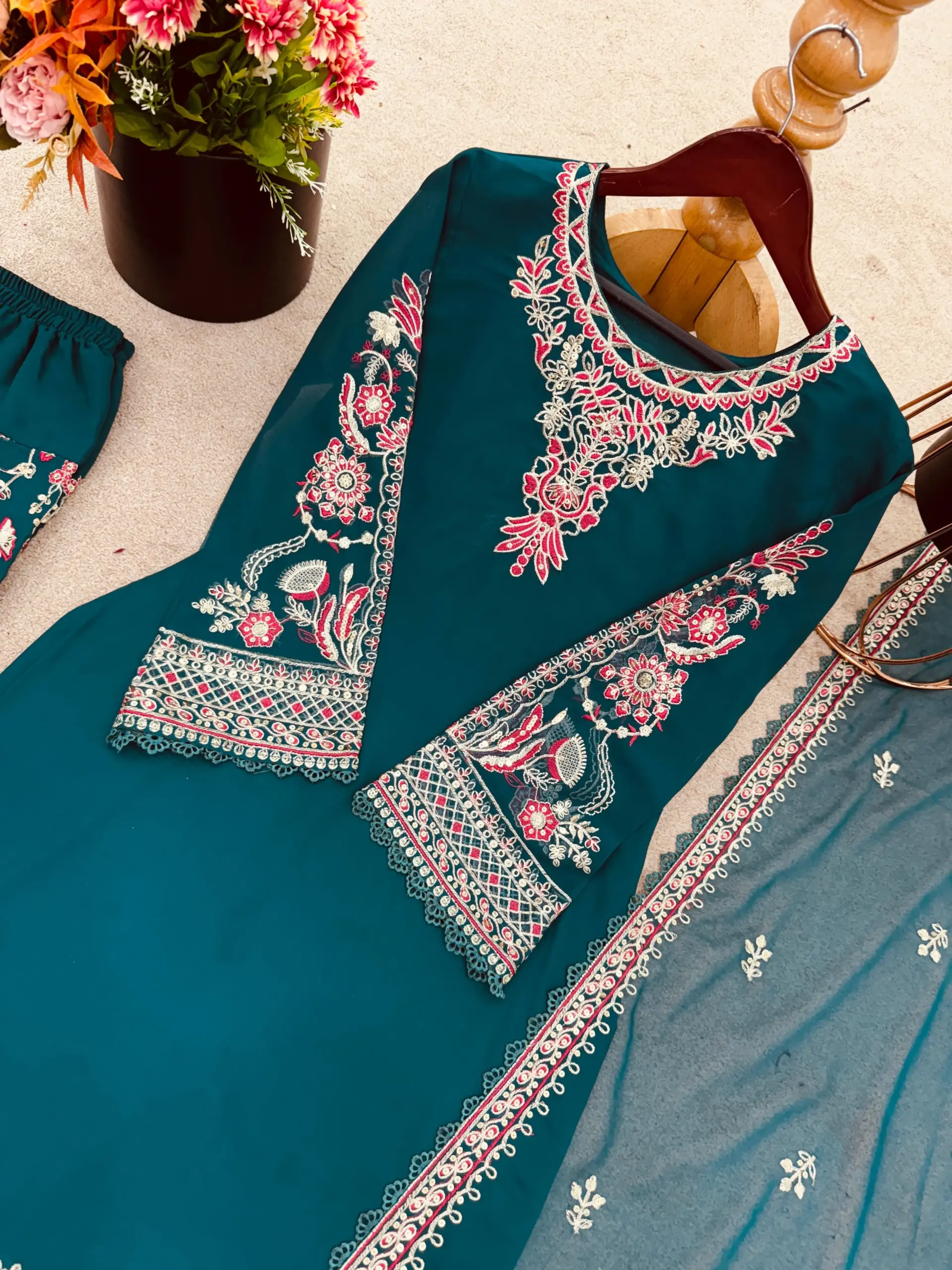 Fancy Bollywood Inspired Dhoti Salwar Suit