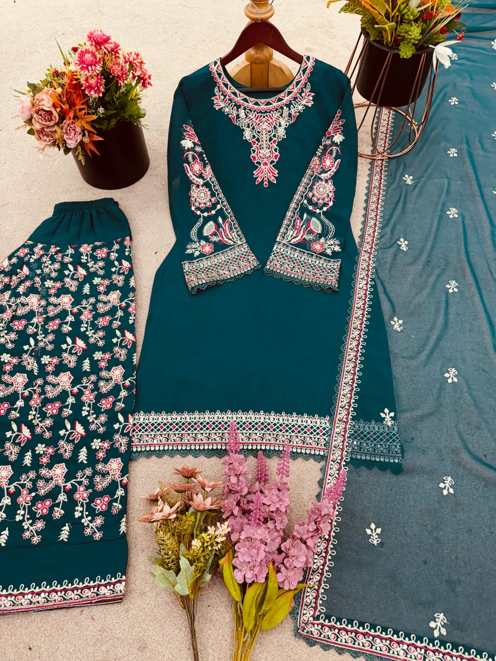 Fancy Bollywood Inspired Dhoti Salwar Suit