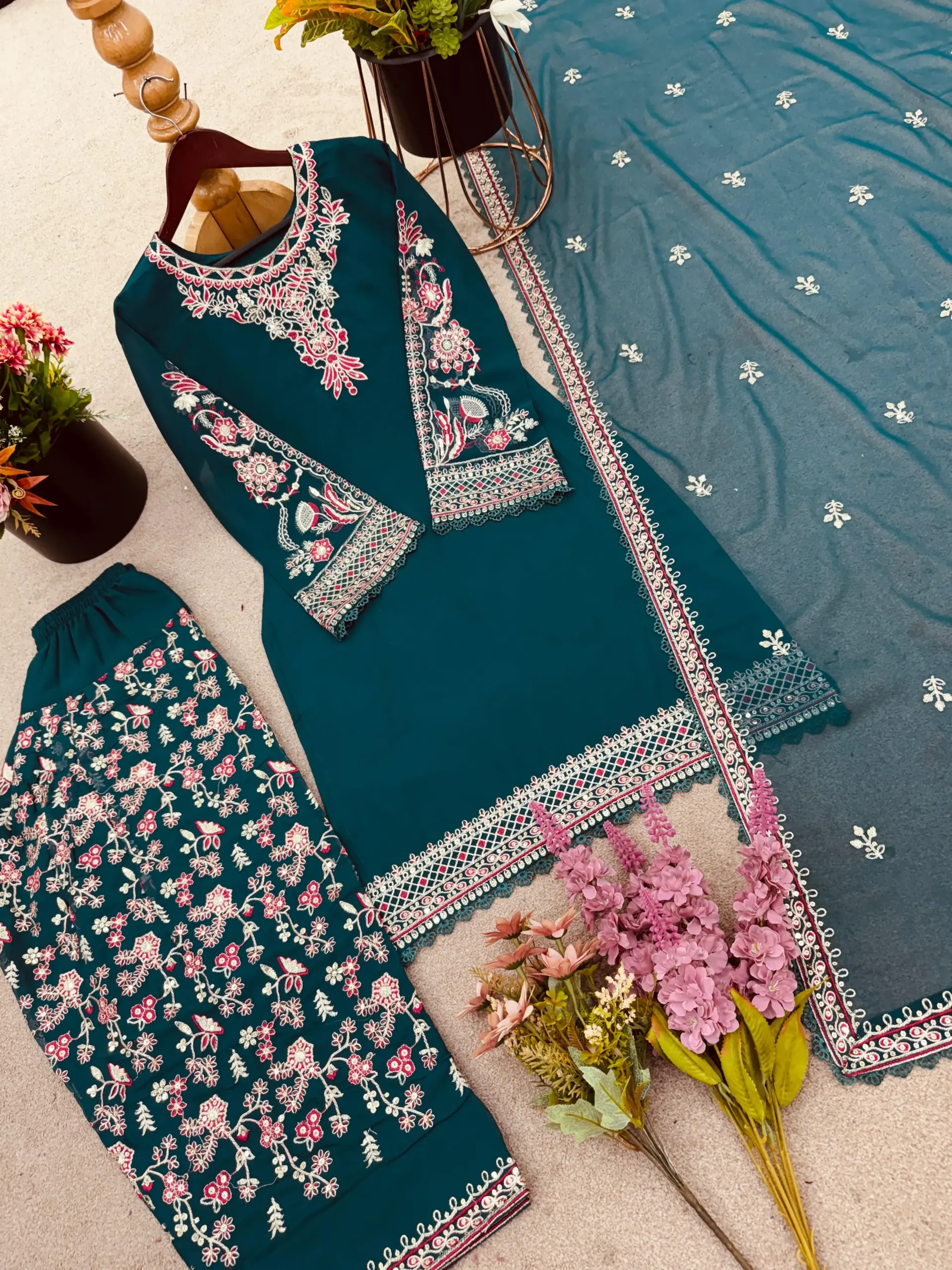 Fancy Bollywood Inspired Dhoti Salwar Suit