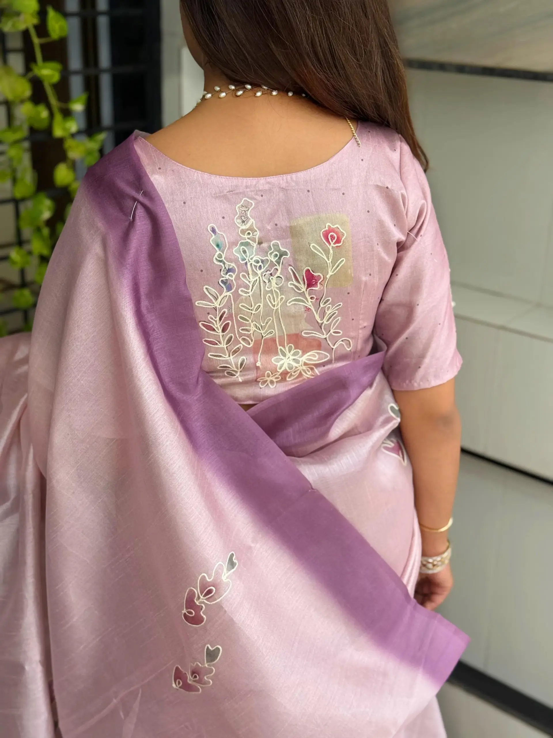 Festival Wear Linen Cotton Sarees