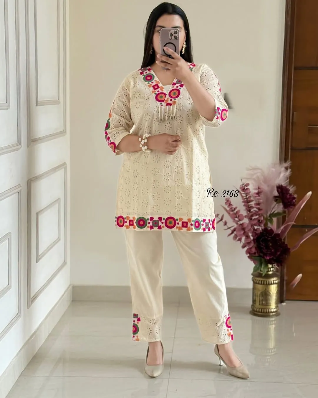 Festive Special Airport look Co ord Set