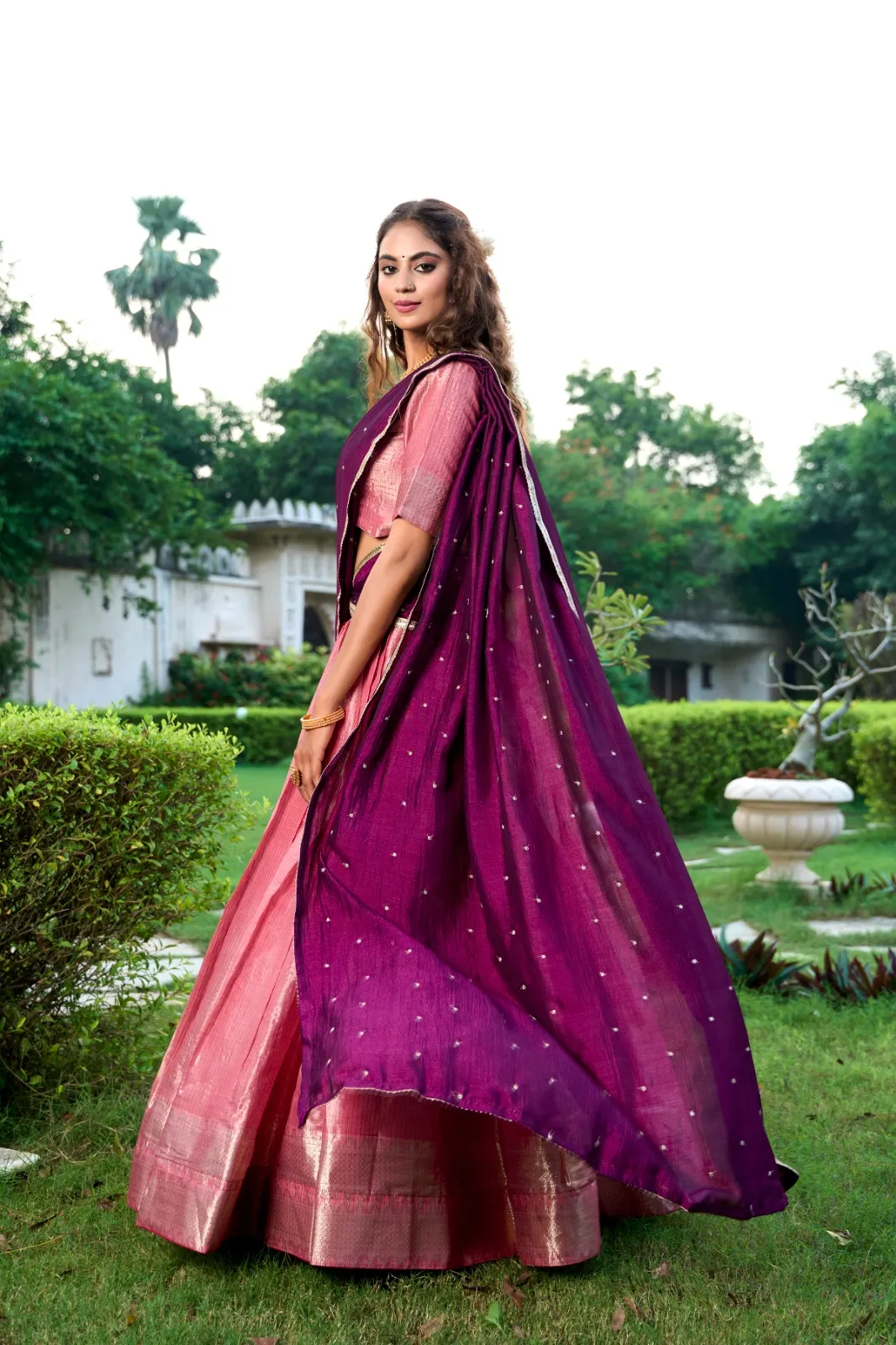 Festive Special Kanchipuram Lehenga Choli