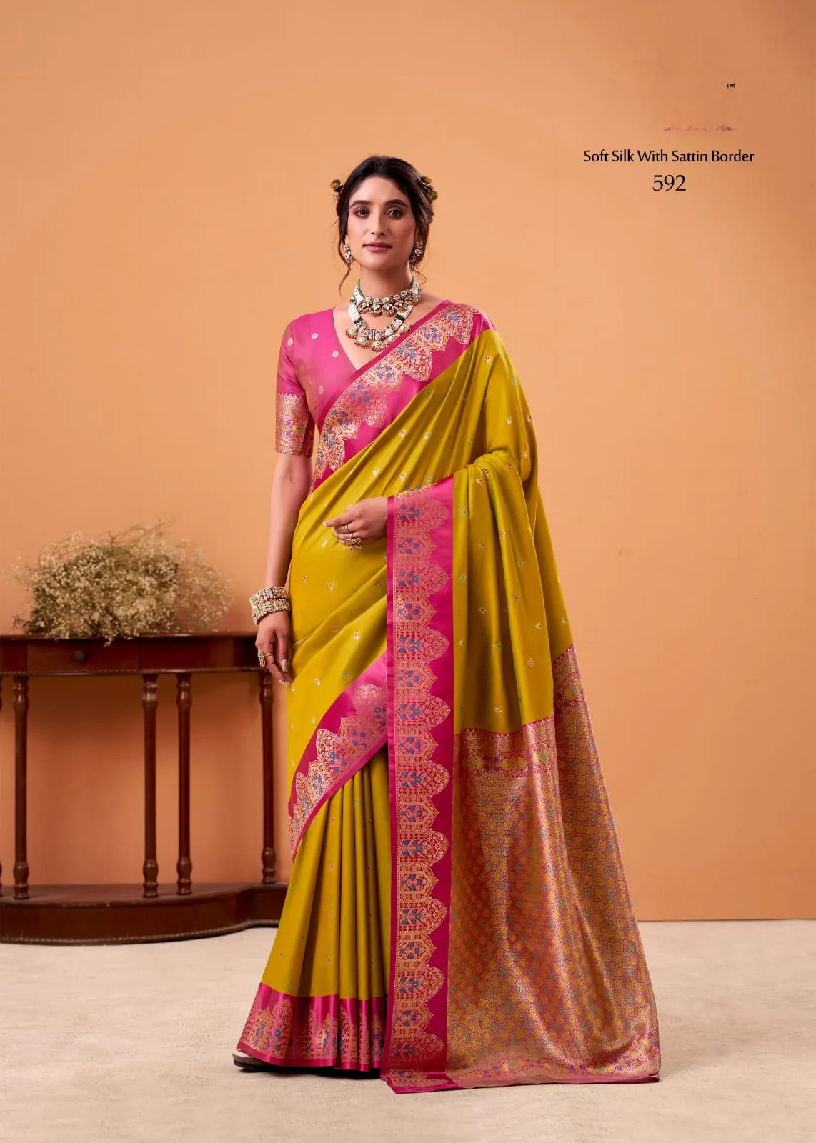 Festive Special Satin Silk Sarees