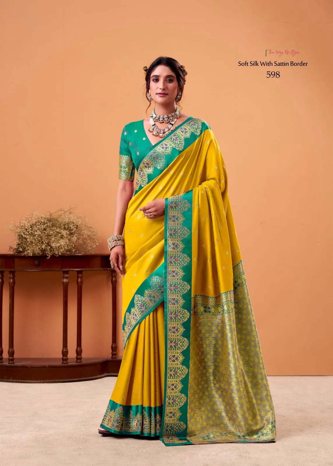 Festive Special Satin Silk Sarees