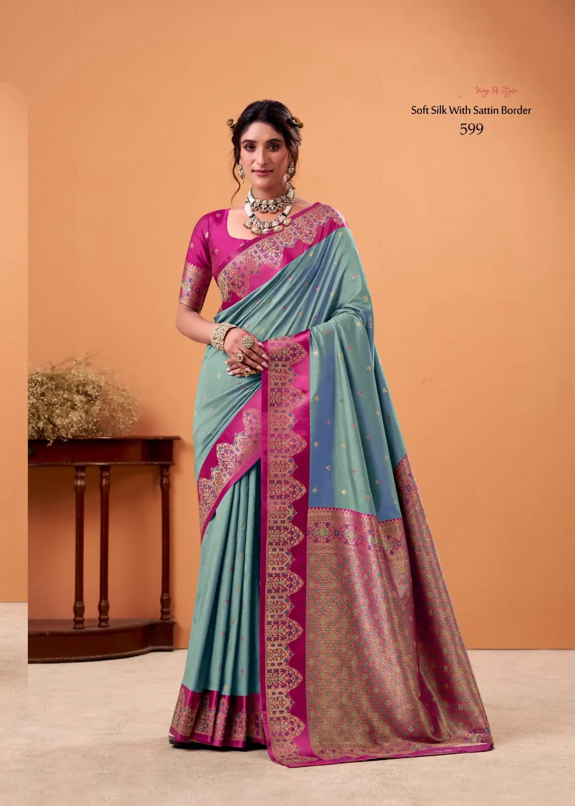 Festive Special Satin Silk Sarees