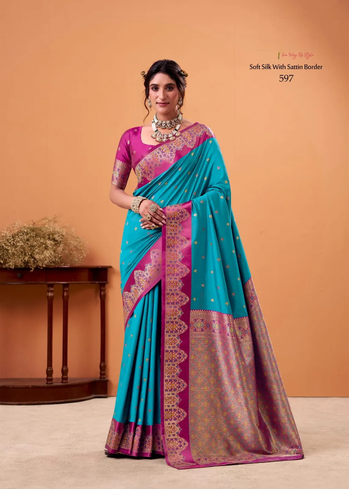 Festive Special Satin Silk Sarees